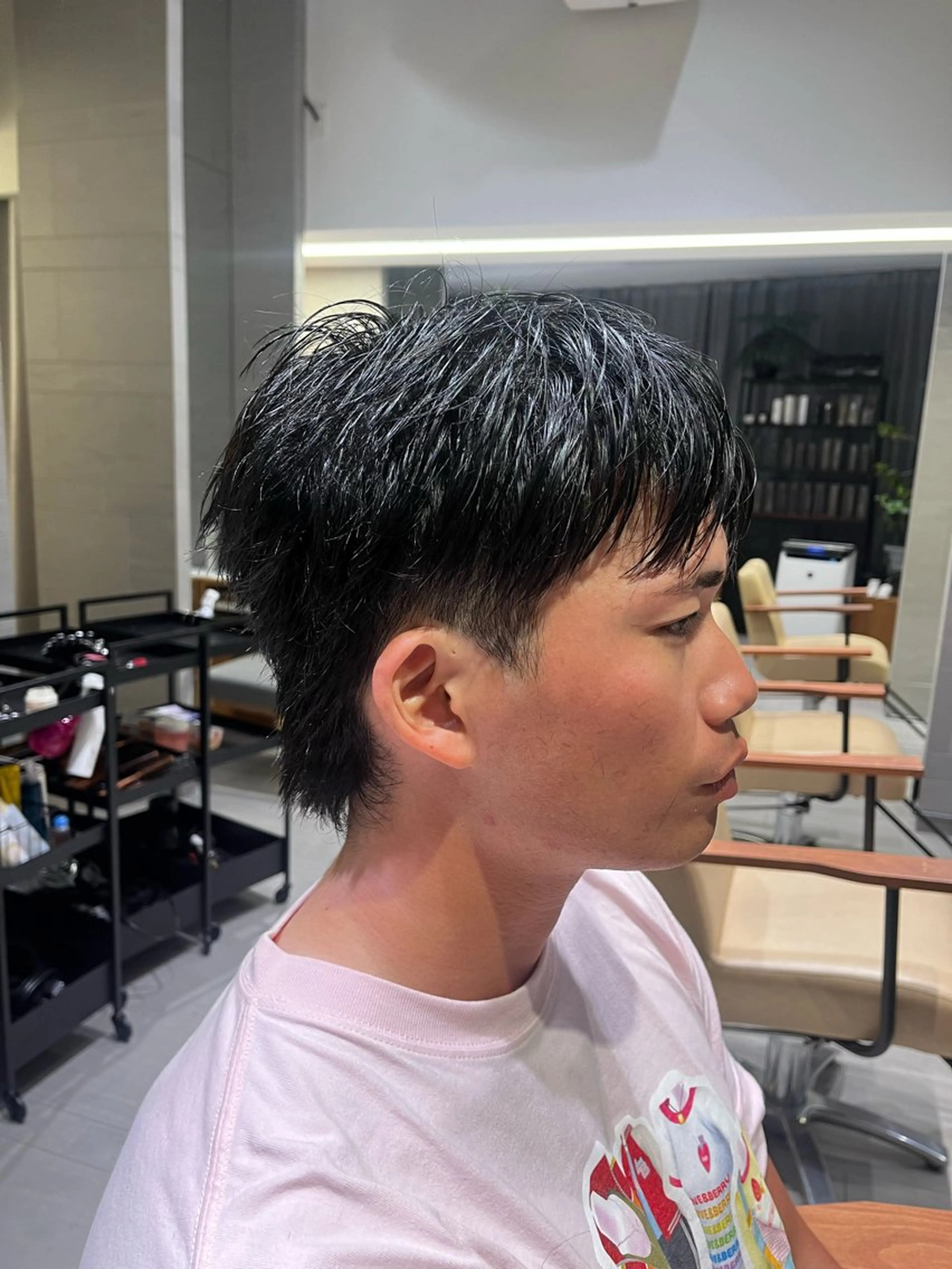 メンズ マレットヘア Kimito Hairdesign ＆spa所属・ショートヘア 大類ミサキのヘアスタイル