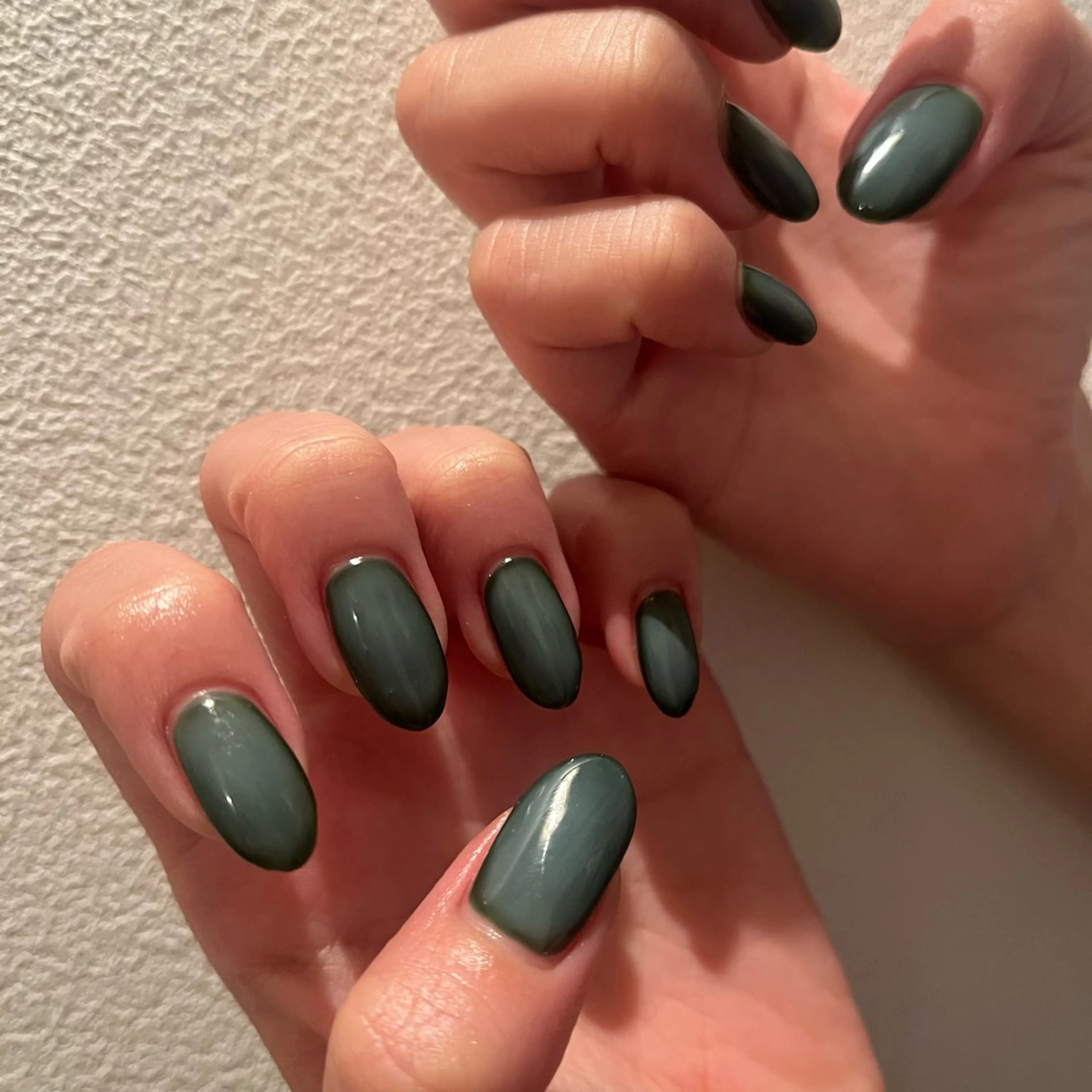 ネイル グリーン K Aのネイルデザイン