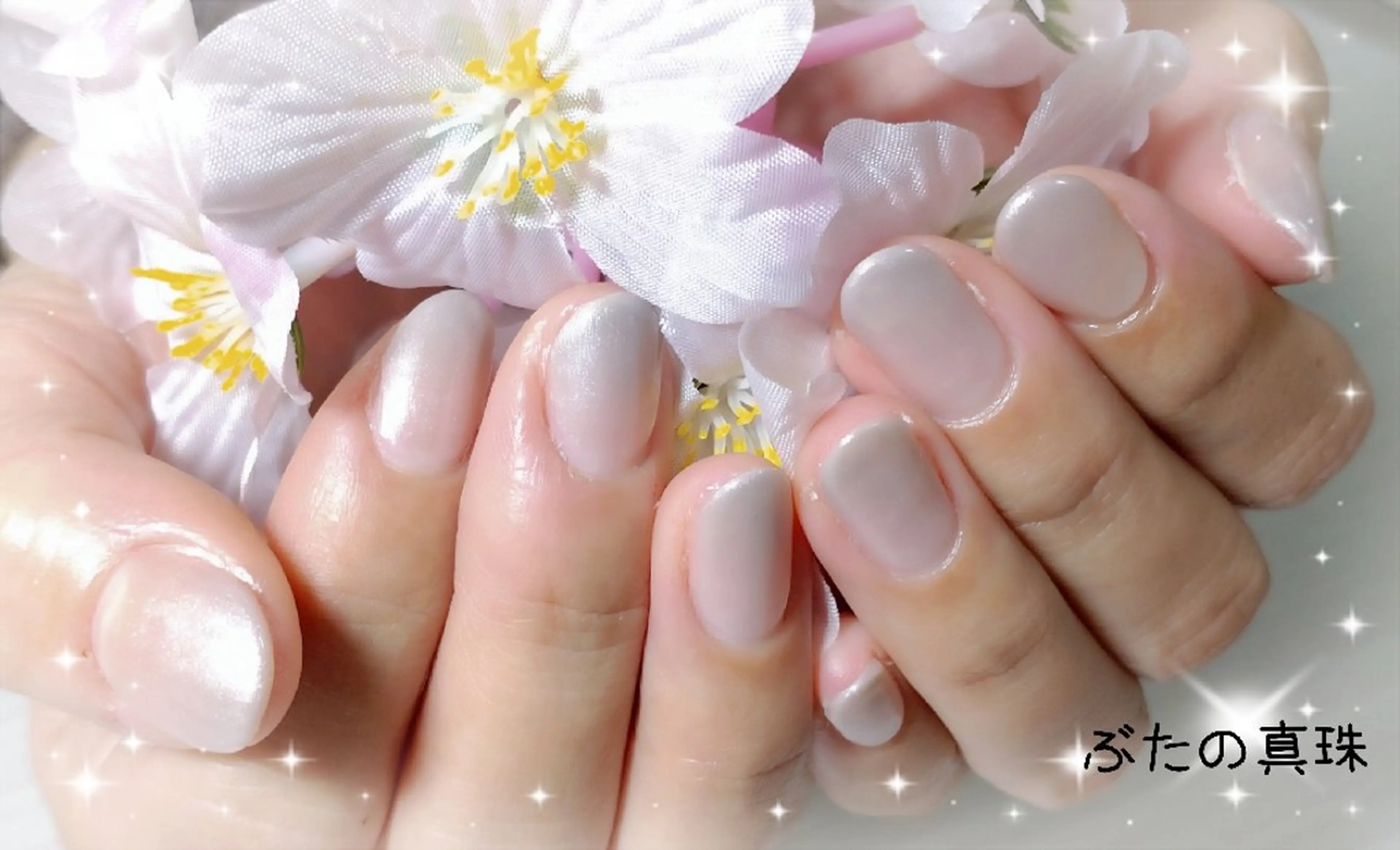 ネイル グラデーション ハンドネイル 林 珠里のネイルデザイン