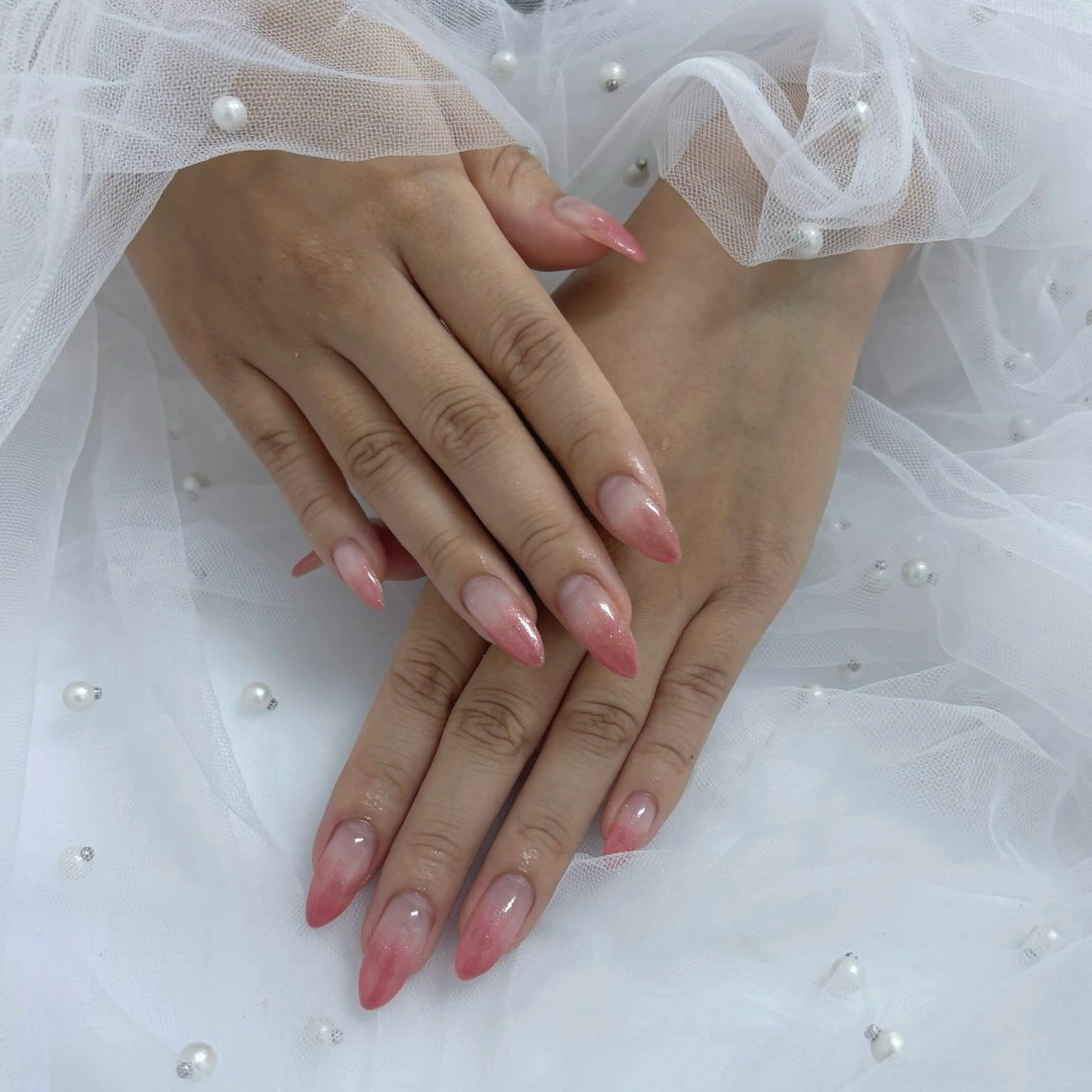 ネイル ラメ(グリッター) ラメグラデーション ハンドネイル y's beauty 本町店所属・ひな🍒 Y's beautyのネイルデザイン