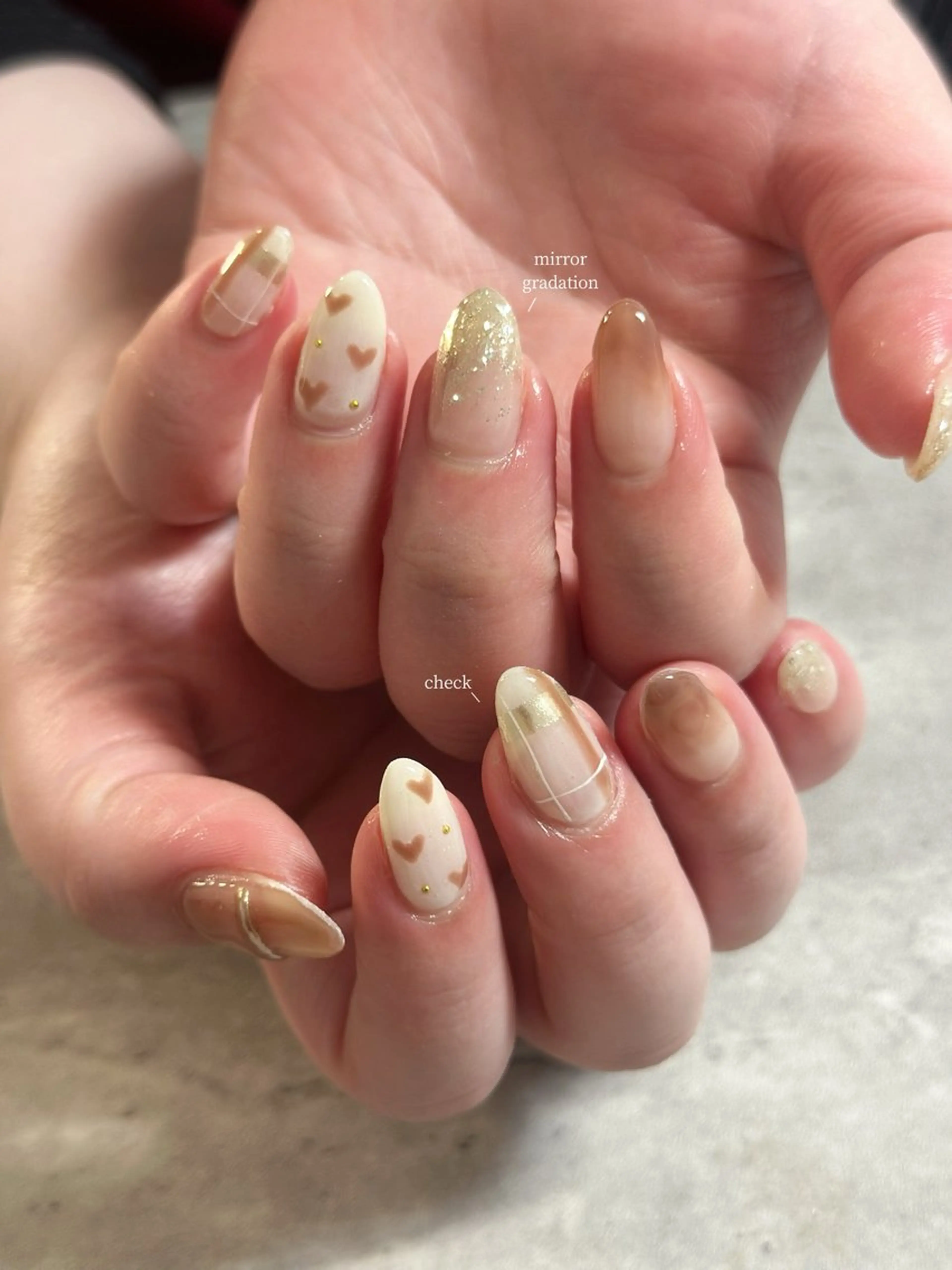 ネイル ハンドネイル One's Nail Roomのネイルデザイン
