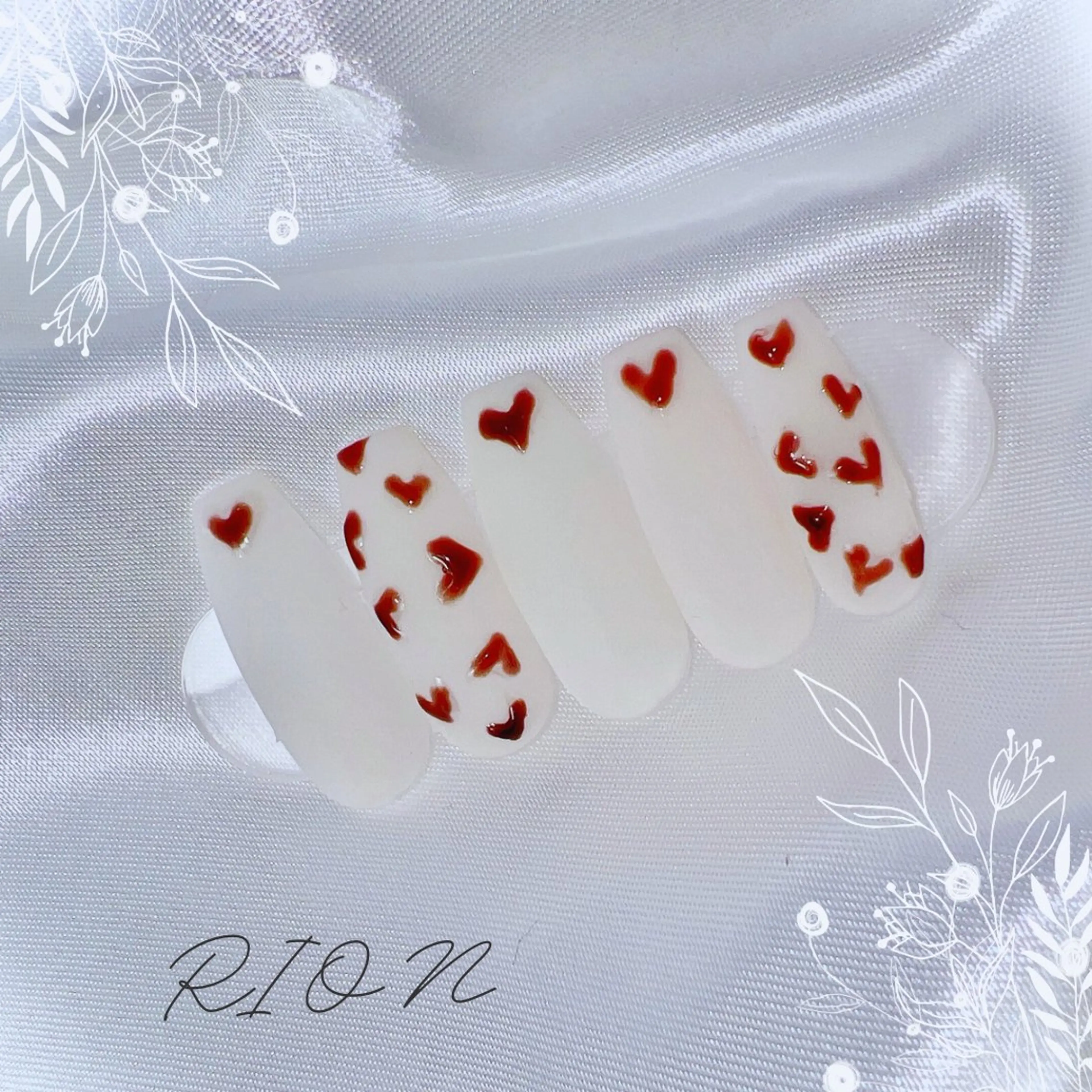 ネイル ハンドネイル 加藤 恵のネイルデザイン