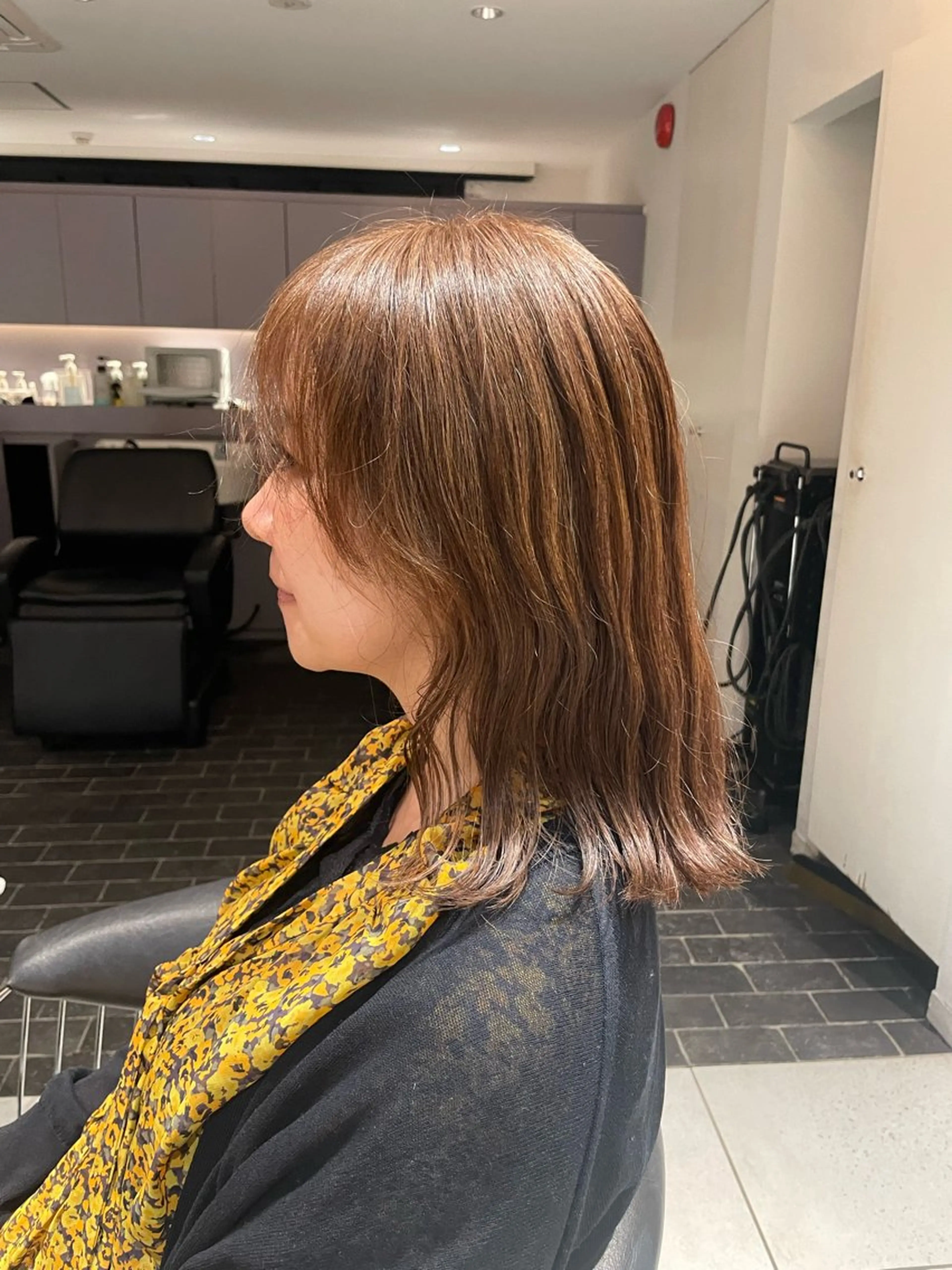 ミディアム ヘアカラー sweet room藤沢所属・髪質改善✨高級カラー 野井琢生のヘアスタイル