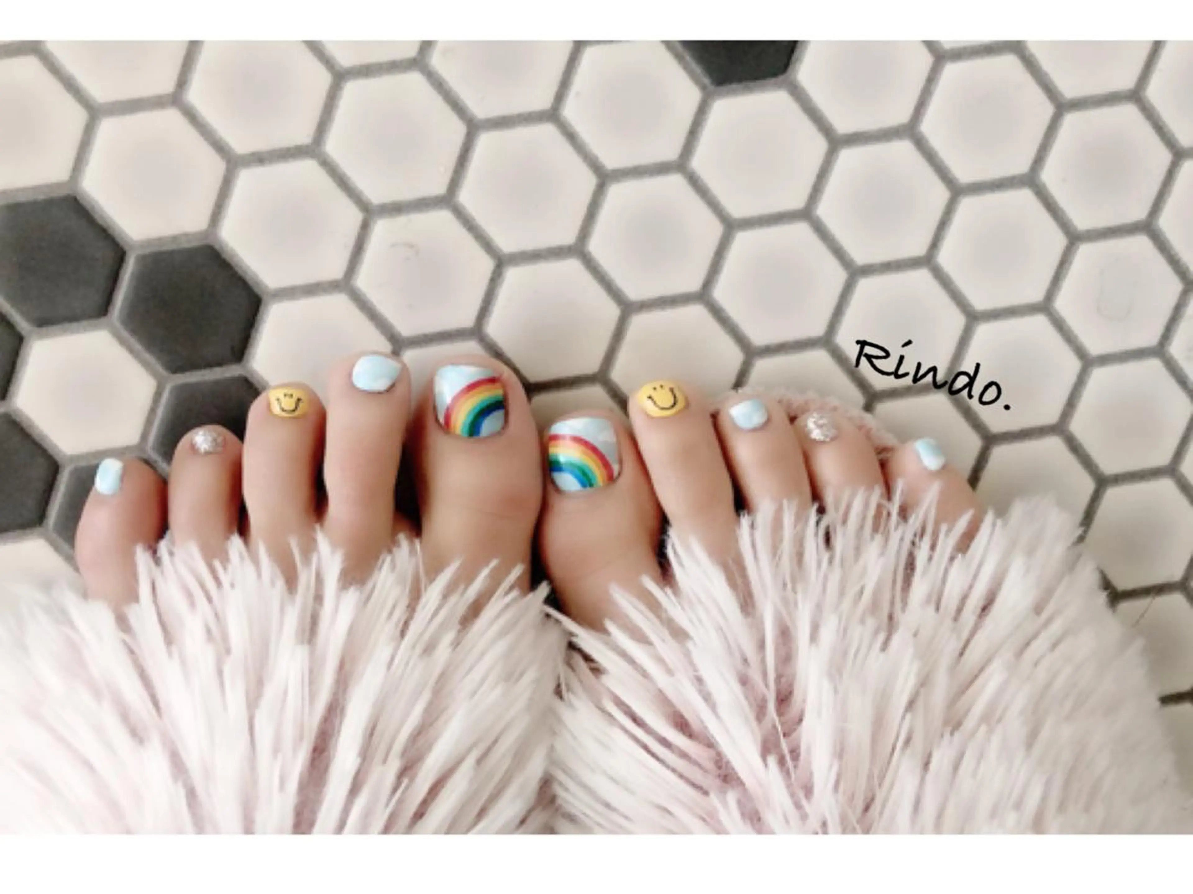 ネイル フットネイル フットネイル Rindo.ネイル ♡耳つぼジュエリーのその他イメージ