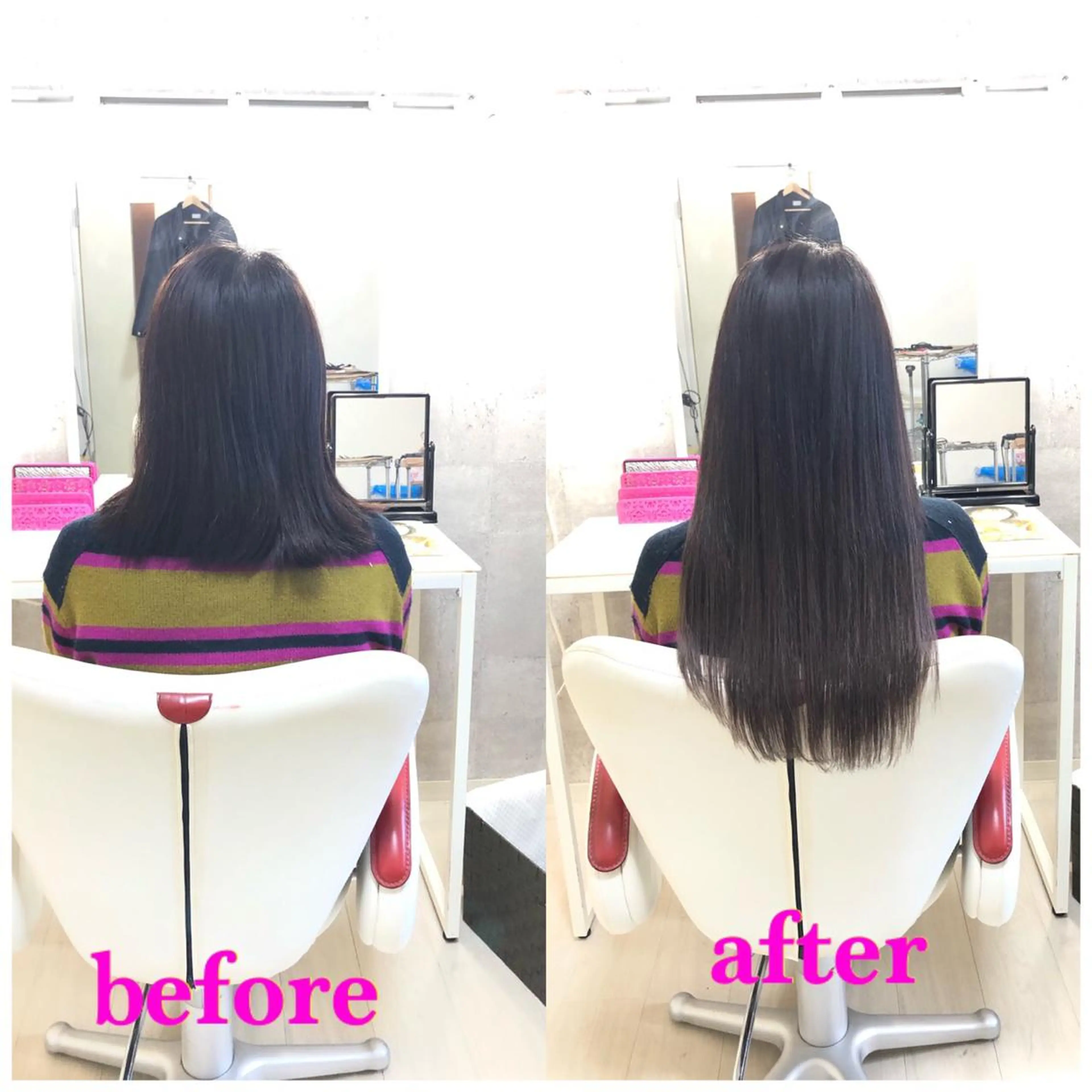 ロング エクステ ドレスアップ心斎橋店所属・🌸ドレスアップ 心斎橋店🌸のヘアスタイル