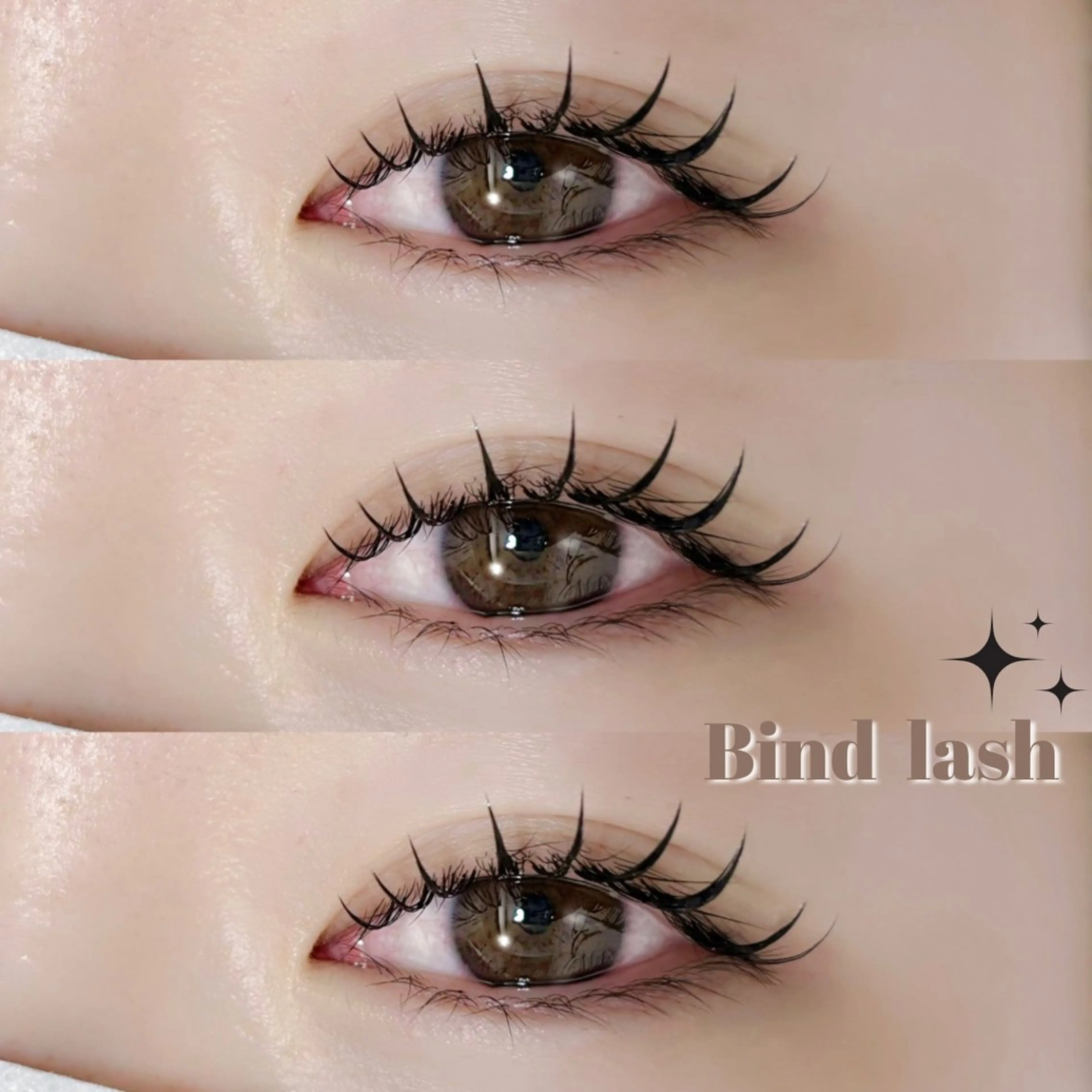 マツエク・マツパ 束感まつ毛 eyelashsalonRe:所属・eyelashRe: rinaのマツエク・マツパデザイン