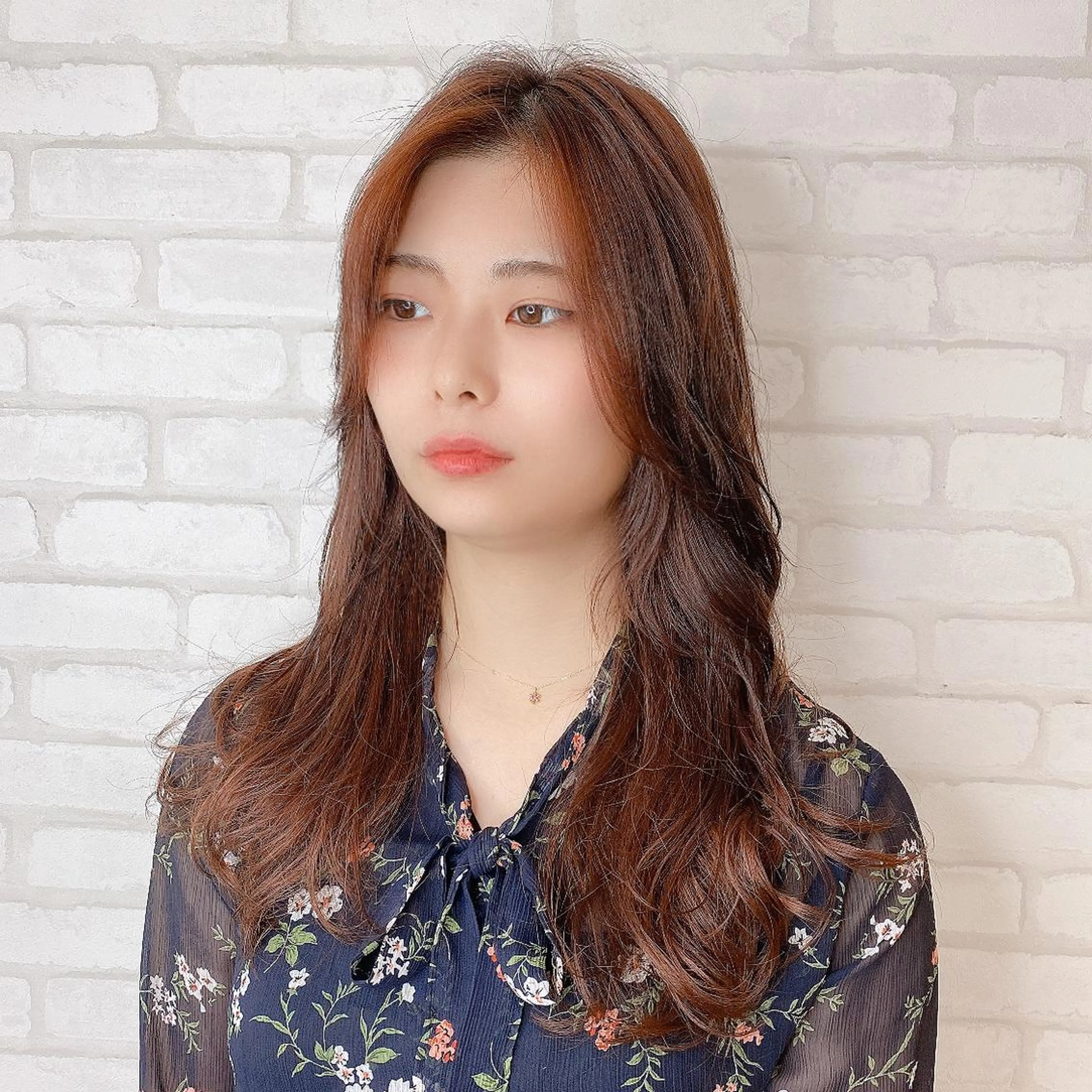 ロング パーマ abilita AZUSAのヘアスタイル