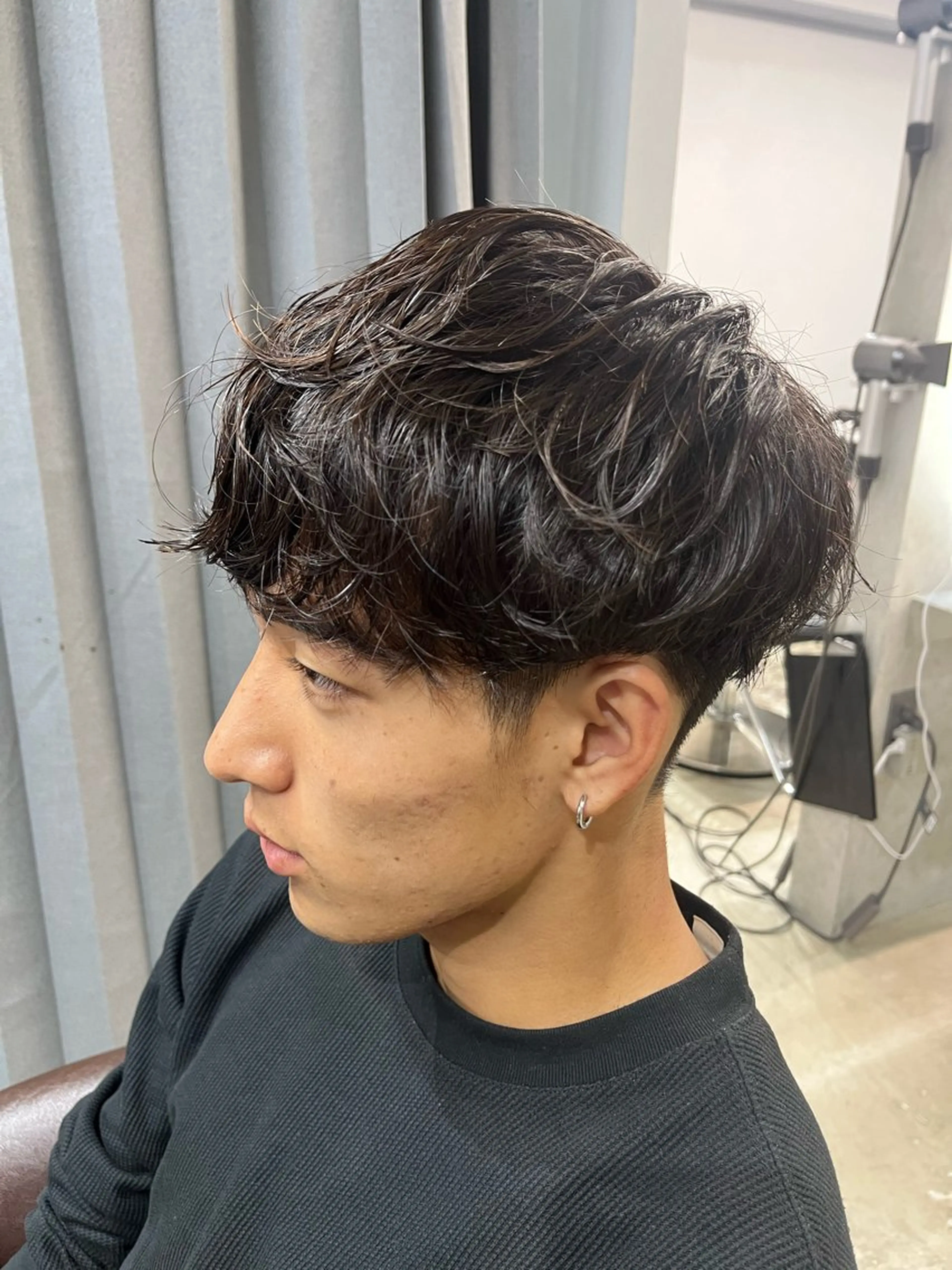 メンズ メンズパーマ カット パーマ 💈etora渋谷店 カットモデル募集💈のヘアスタイル