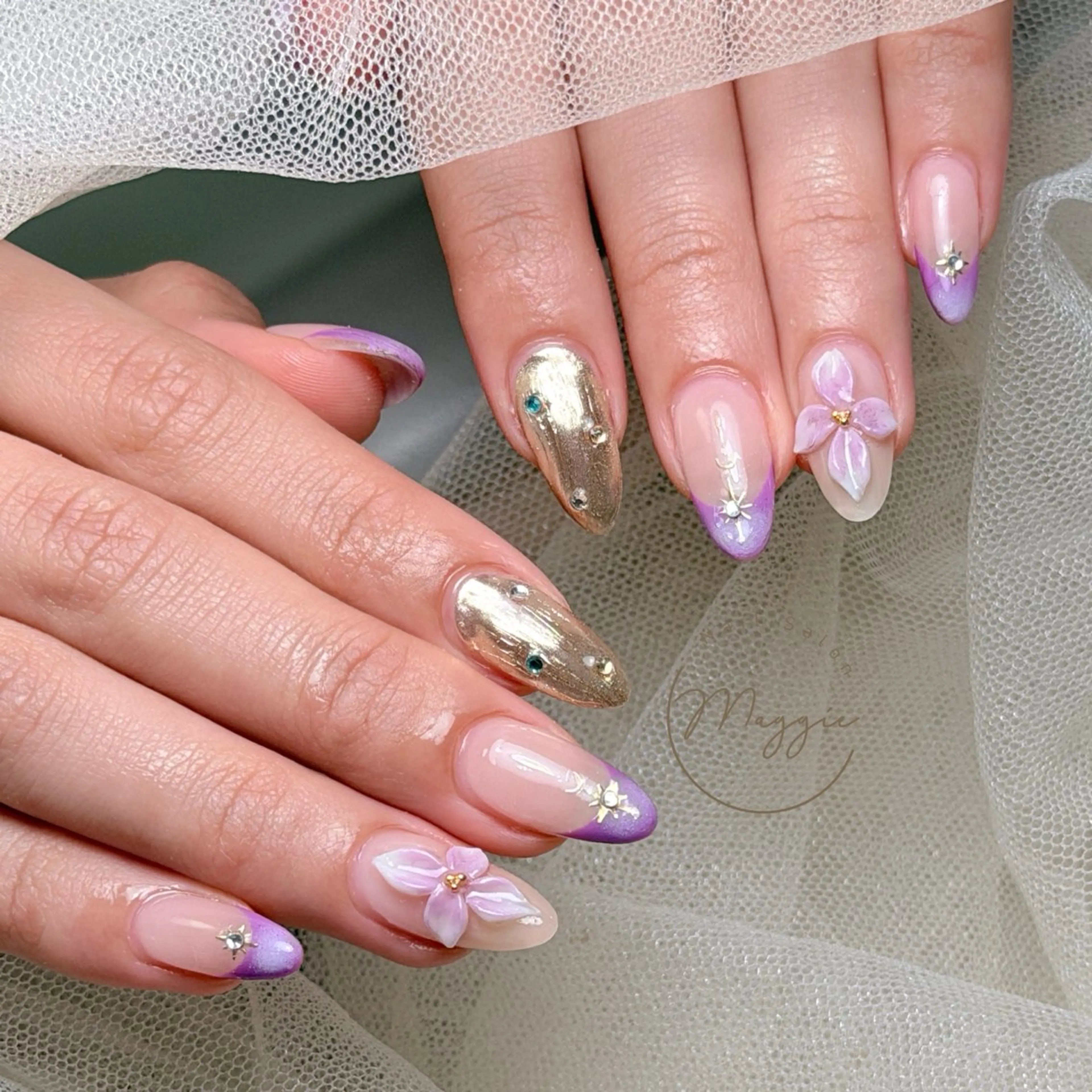 ネイル Maggie Nail🦩のネイルデザイン