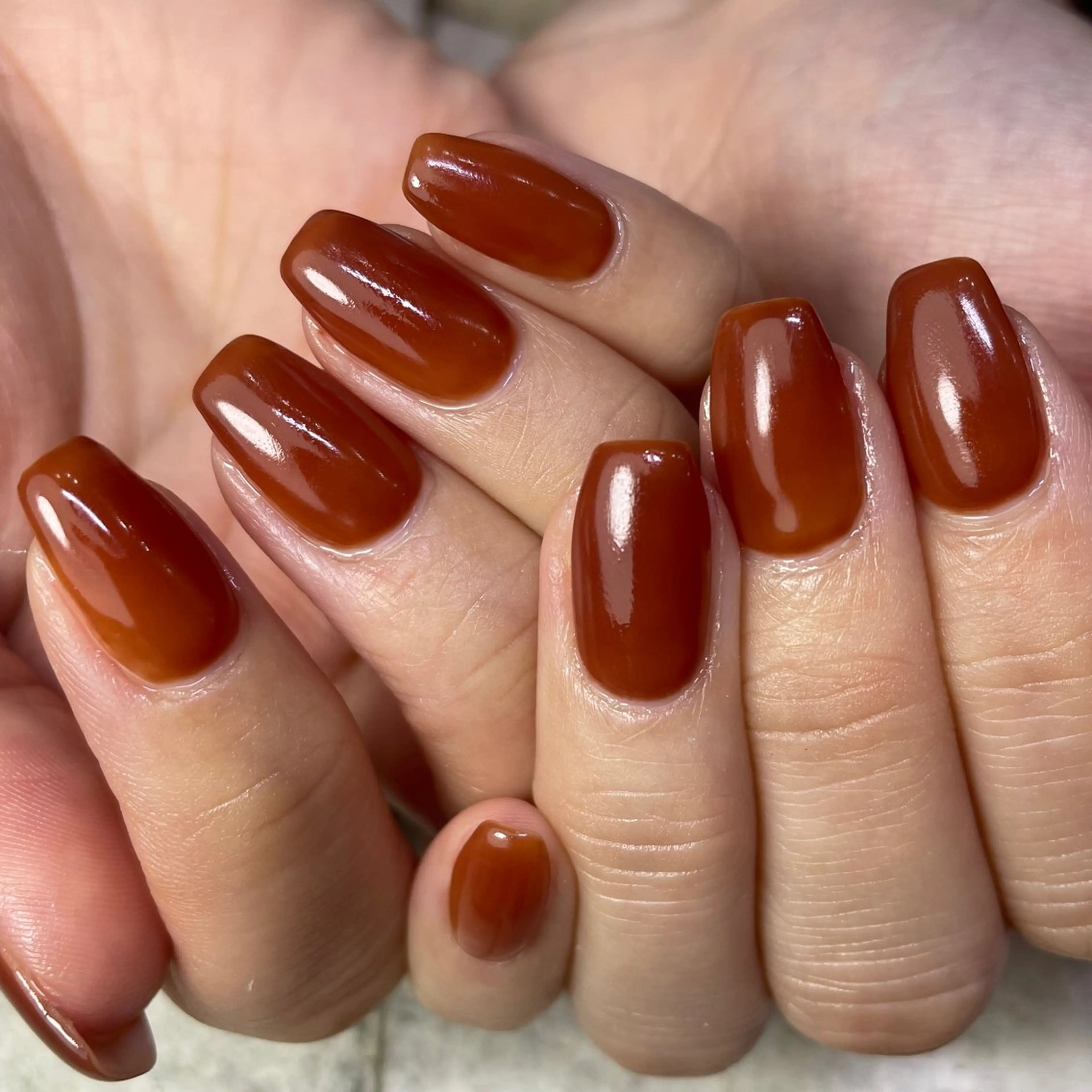 🧡ワンカラー‪orカラグラorラメグラ𓂃 𓈒𓏸【オフなし】の写真