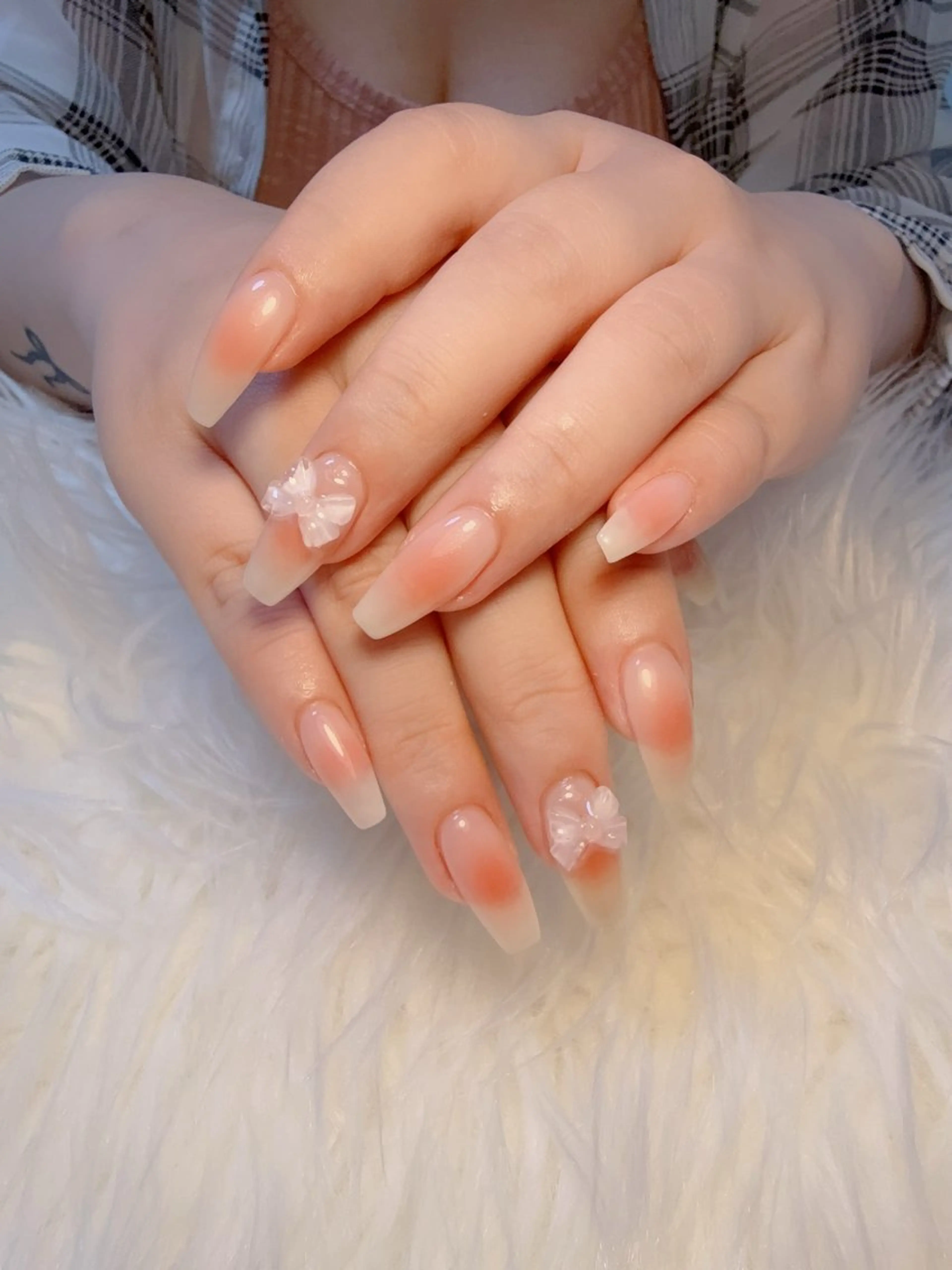 チークネイルの写真