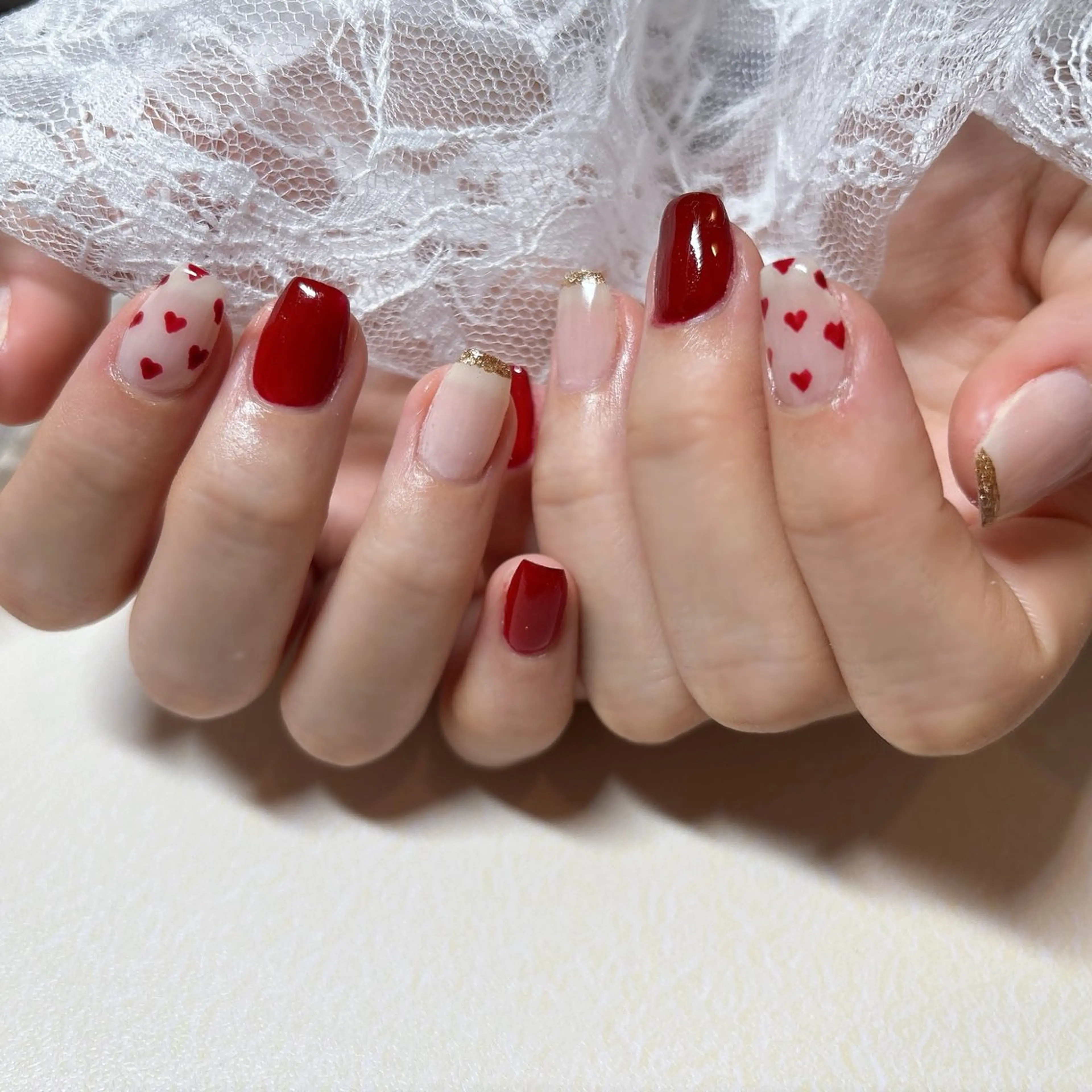 ネイル ハンドネイル ◯mebore nail◯のネイルデザイン