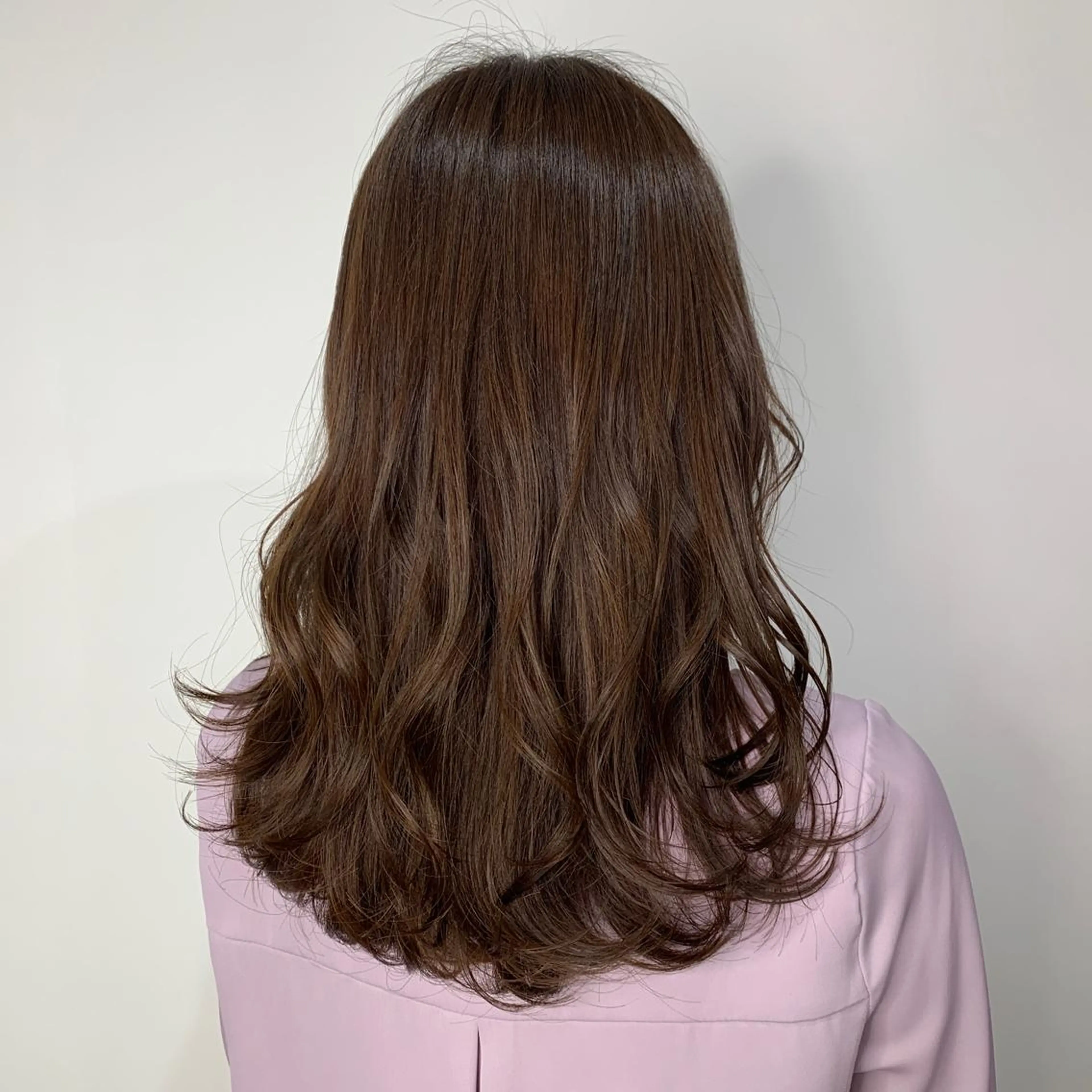セミロング カラー HARUKA韓国ヘア /Luana梅田のヘアスタイル
