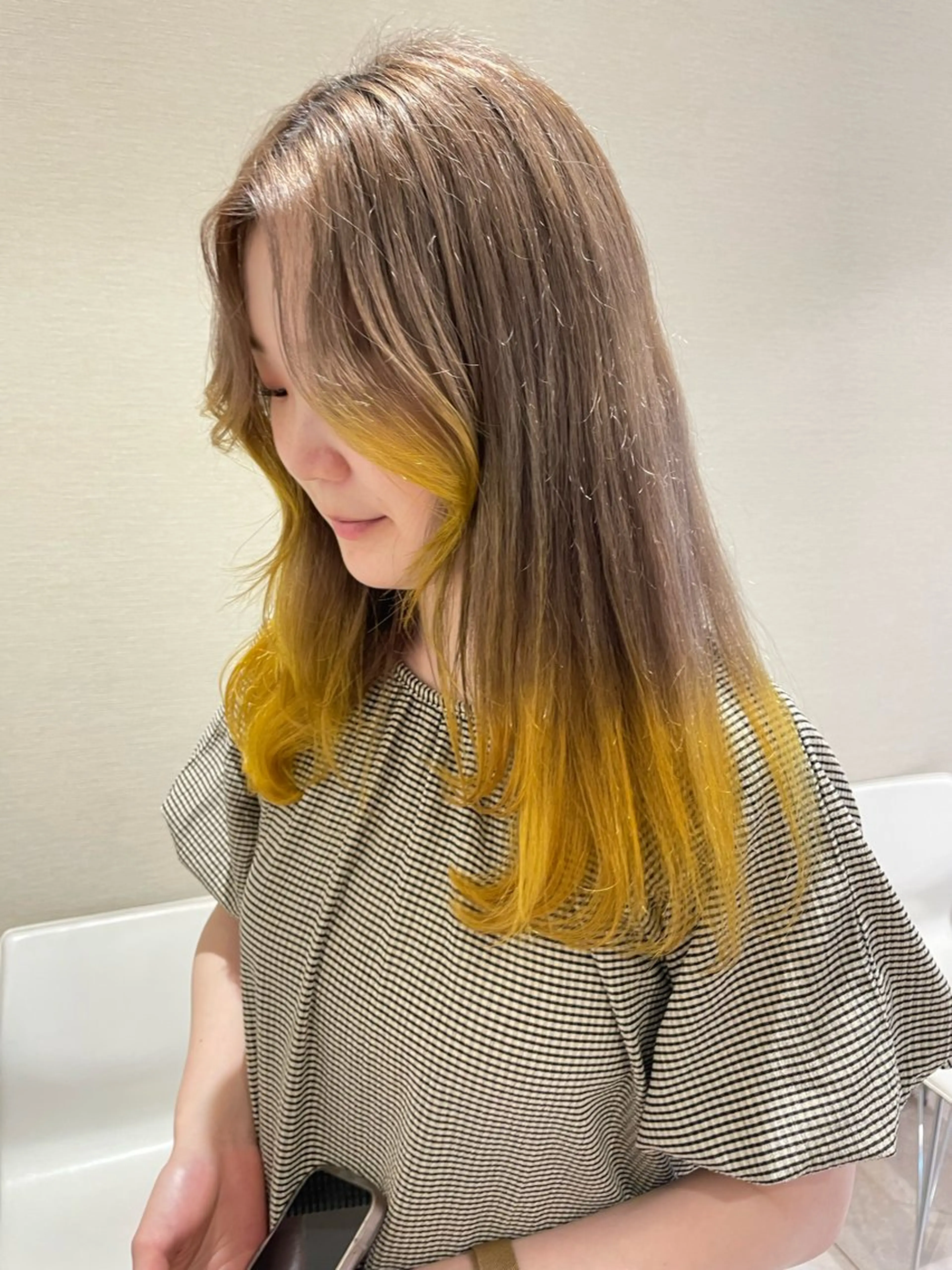 ロング カット さら艶ストレート 🩶Suzuneのヘアスタイル