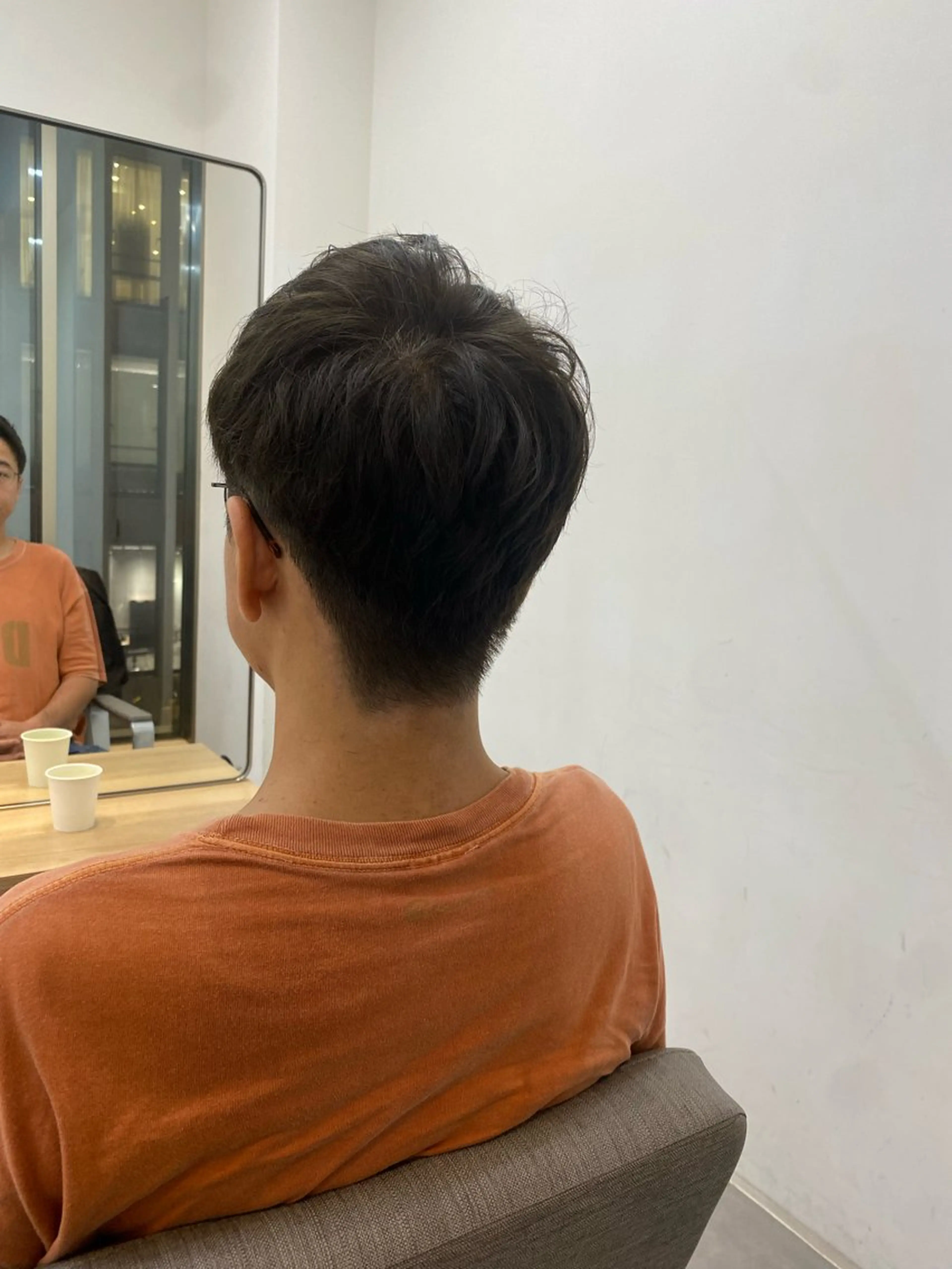 ショート カット nok所属・レイヤー/ベージュ/ どますず🌺のヘアスタイル