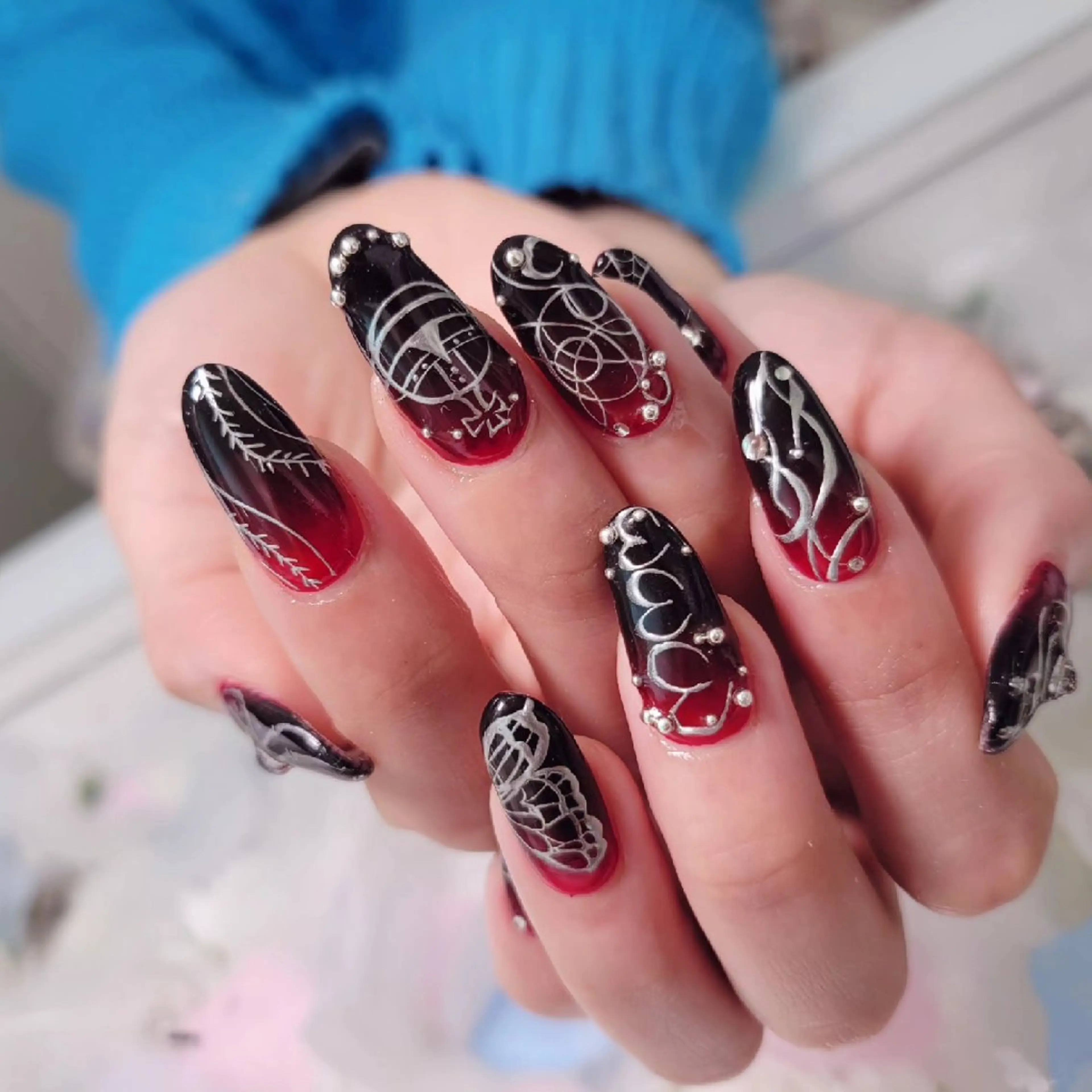 ネイル アートネイル ジェルネイル おで@ oderi_nailのネイルデザイン