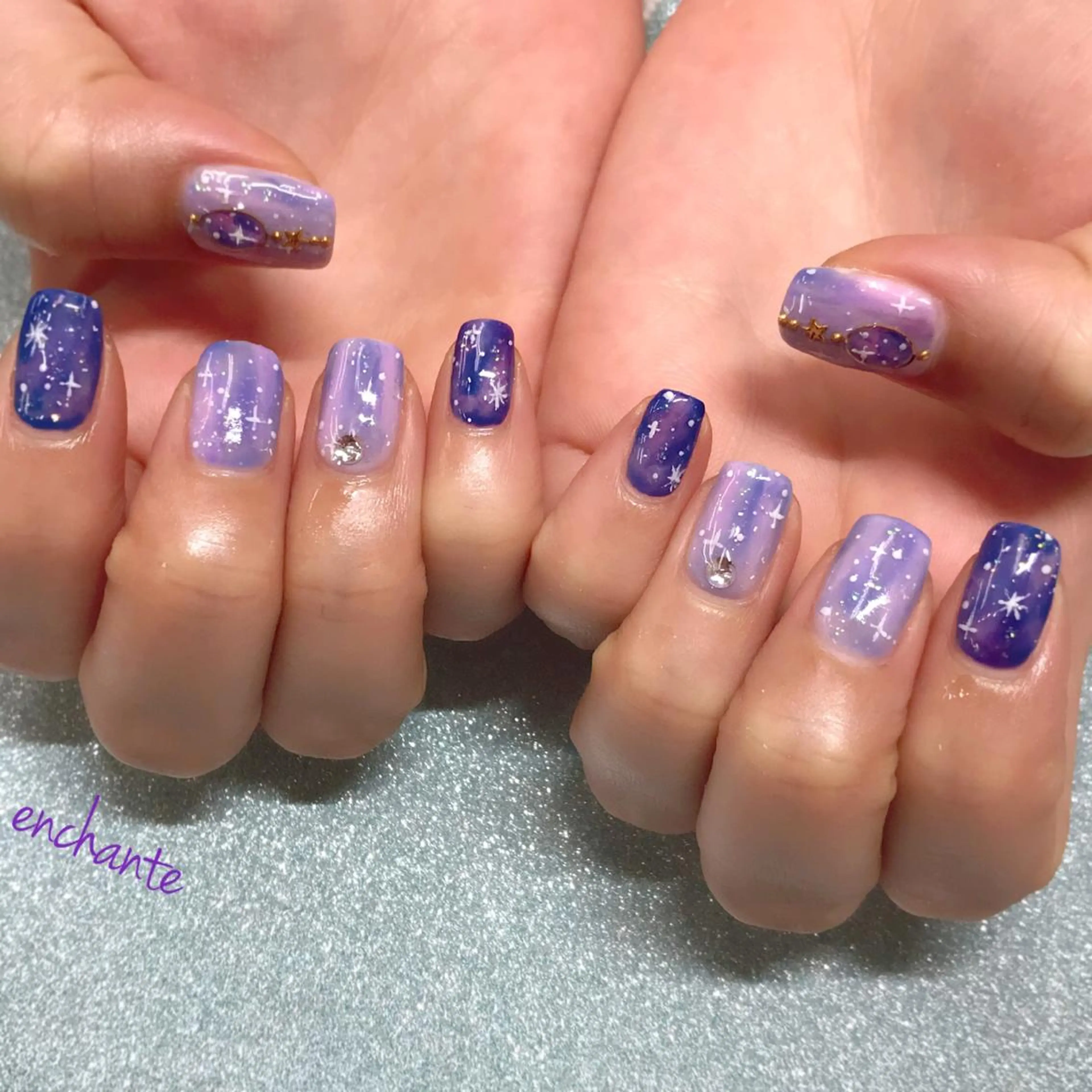 ネイル アンシャンテ所属・enchante 自由が丘のネイルデザイン