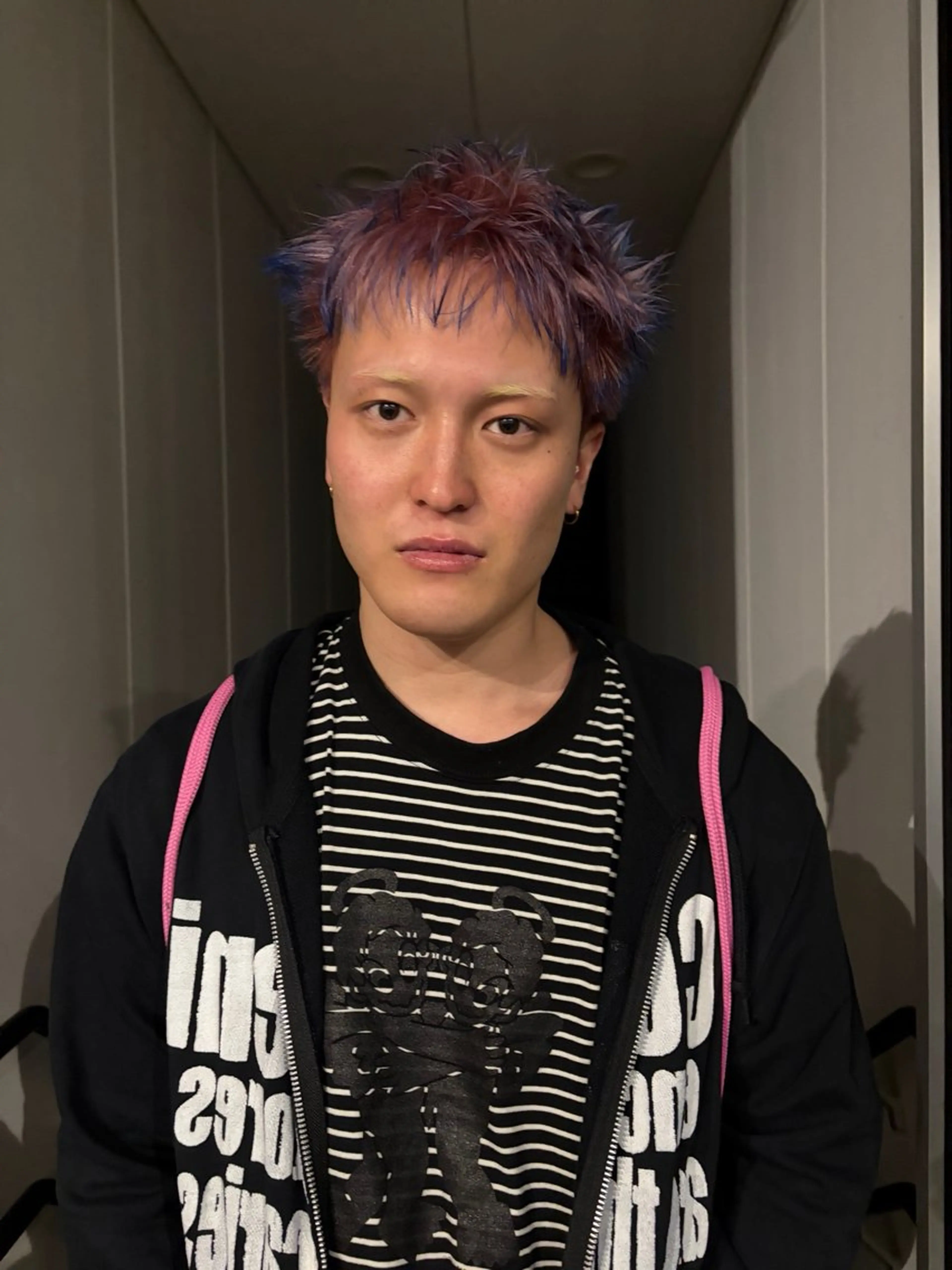 ショート カラー メンズ 縮毛矯正モデル募集★ みうのヘアスタイル