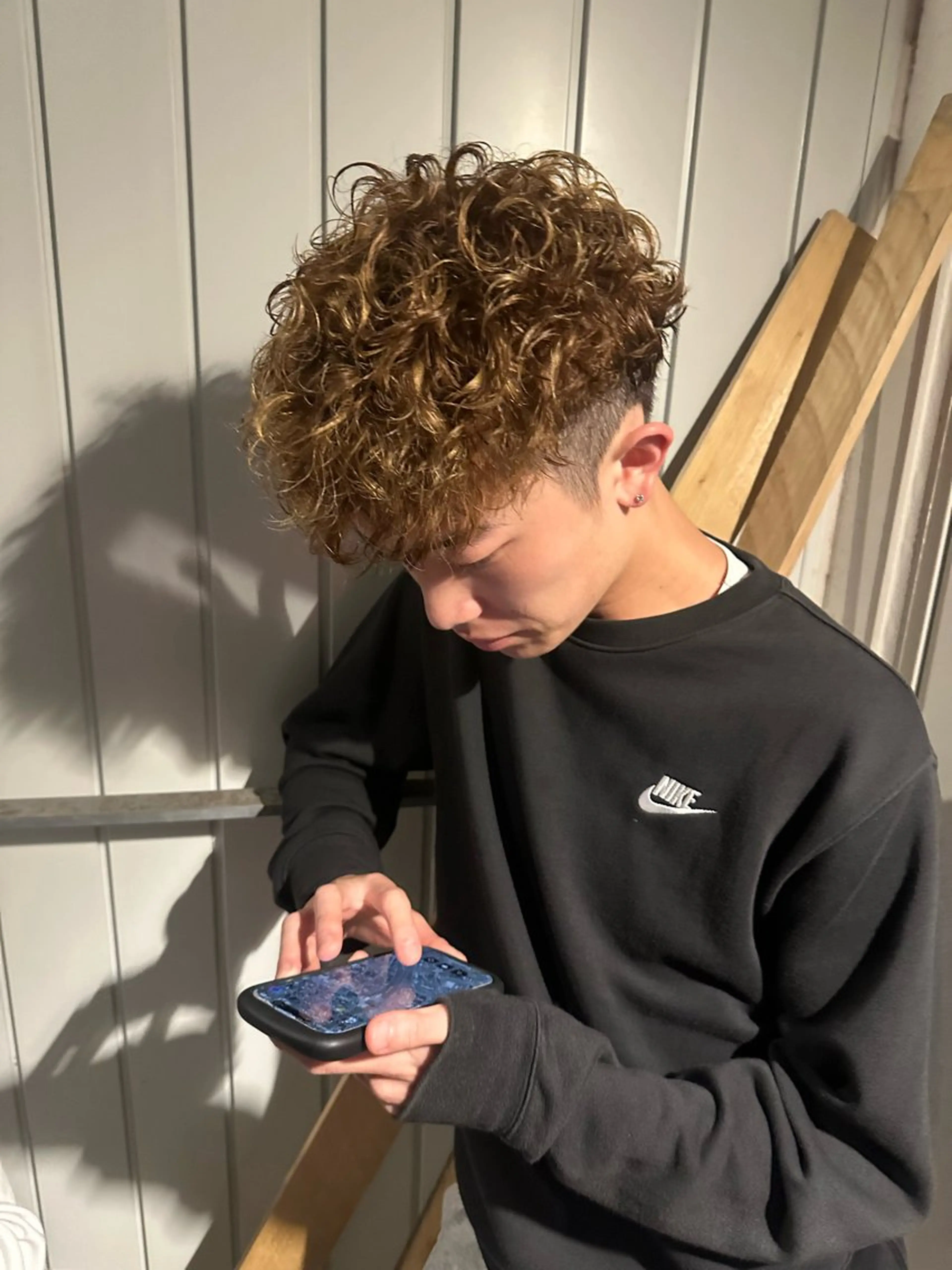 パーマ メンズ ヘアカラー 池田隼也 メンズ/パーマのヘアスタイル