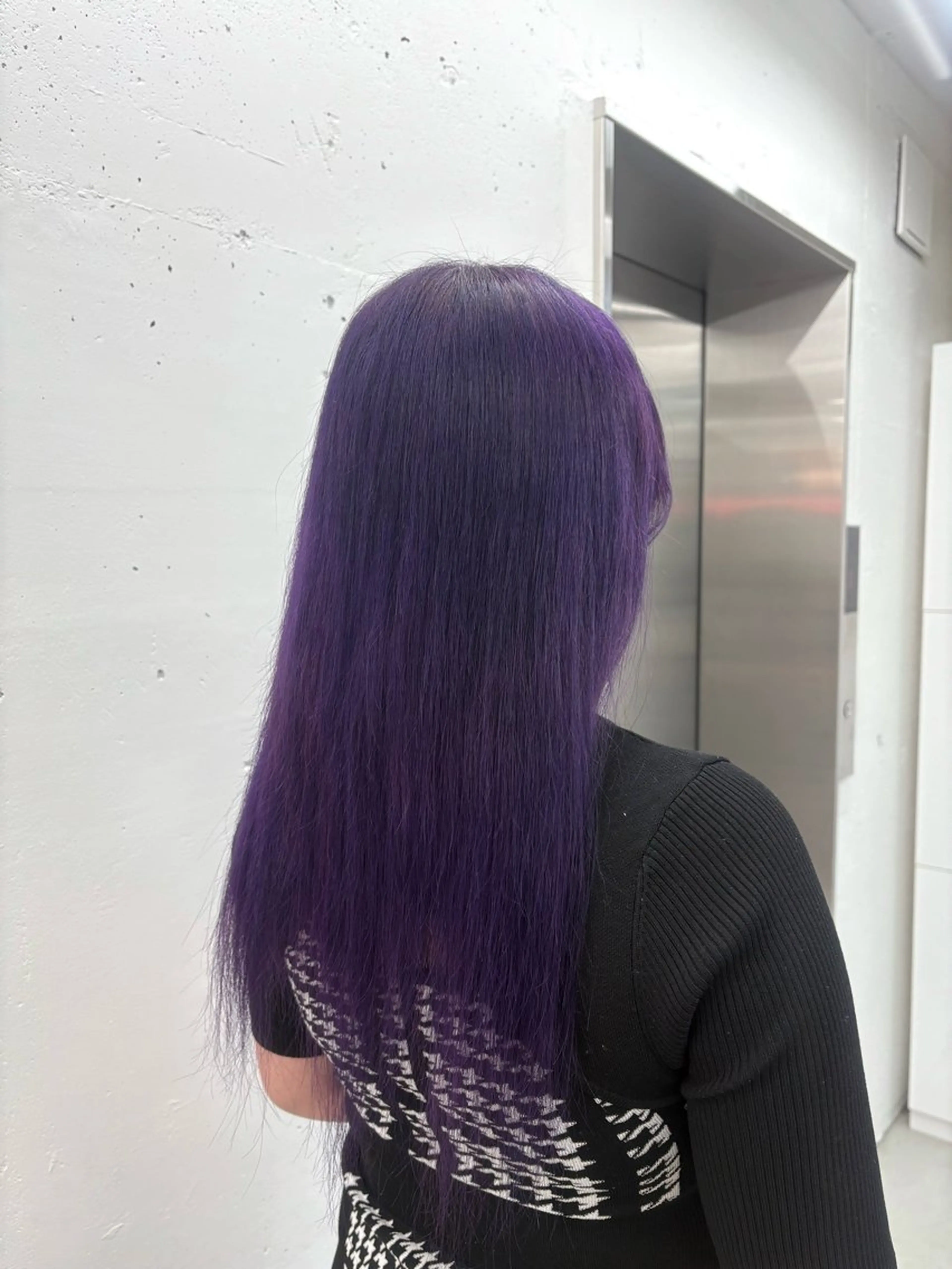 【⚡️ブリーチリタッチ⚡️】【ケアブリーチ付き】ブリーチリタッチ+オンカラー𖤐´-の写真