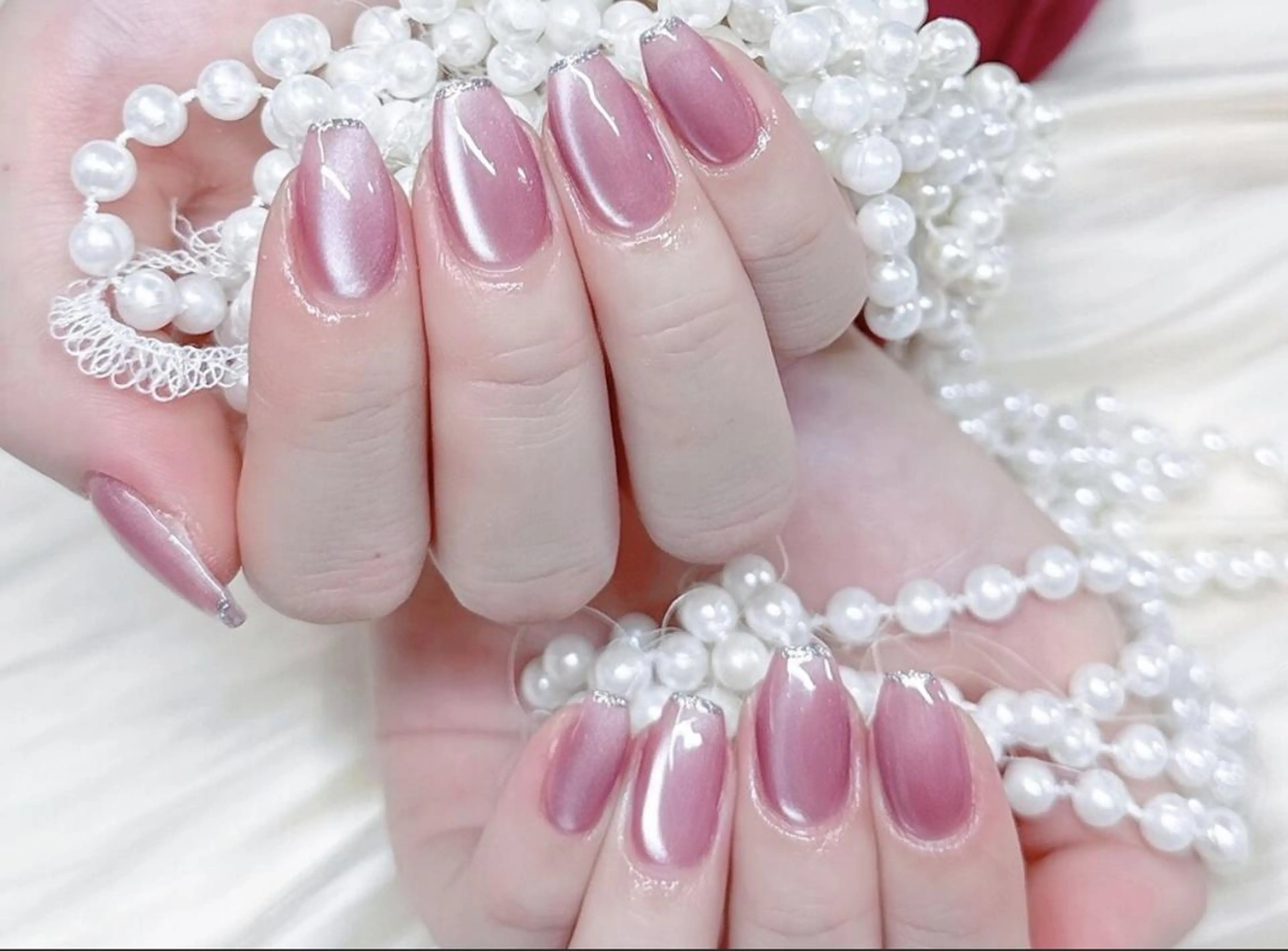 ネイル 🐳彩羽チップ 長さだし専門🐳のネイルデザイン