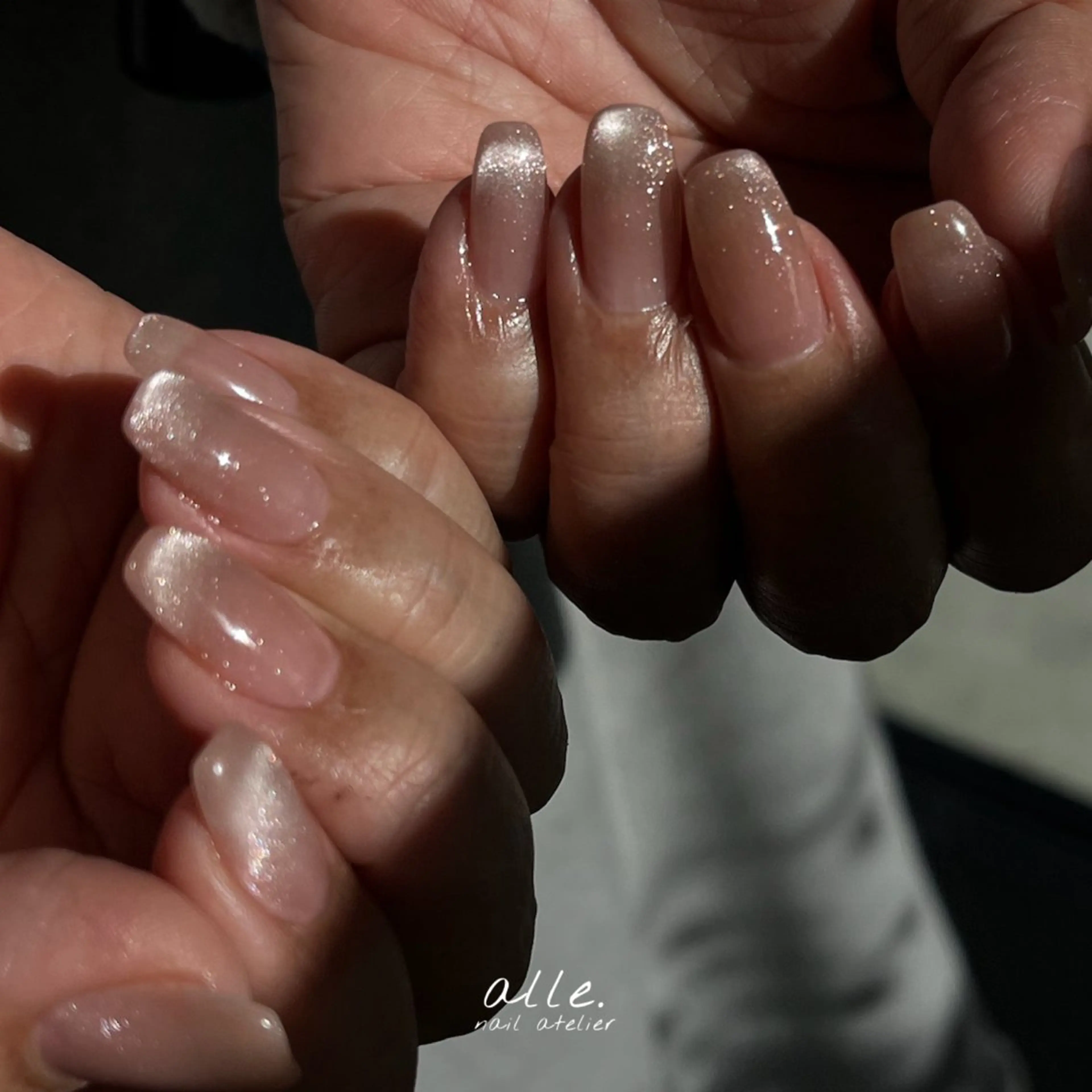 ネイル ハンドネイル atelier alle.のネイルデザイン