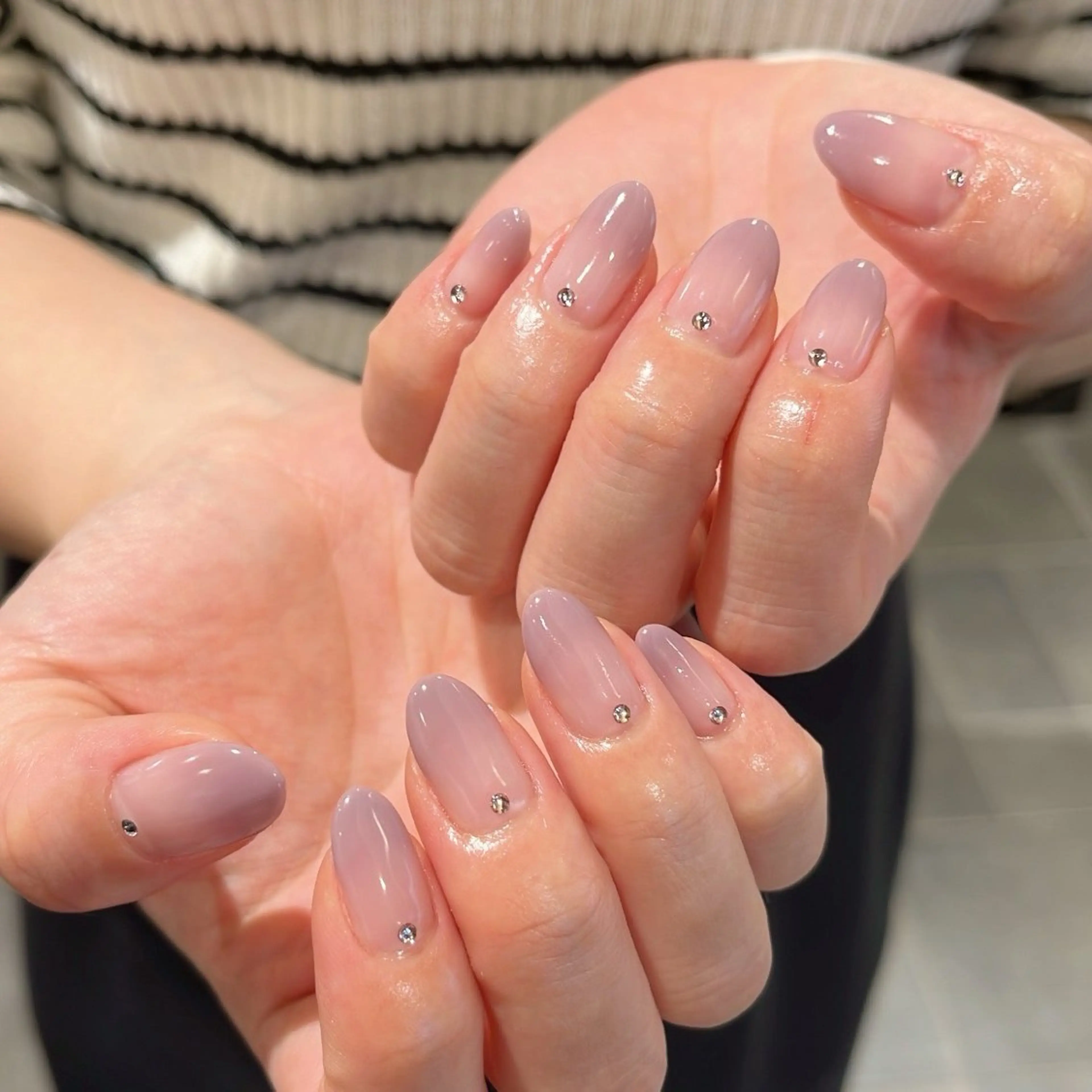 ネイル グラデーション ひらい さなのネイルデザイン