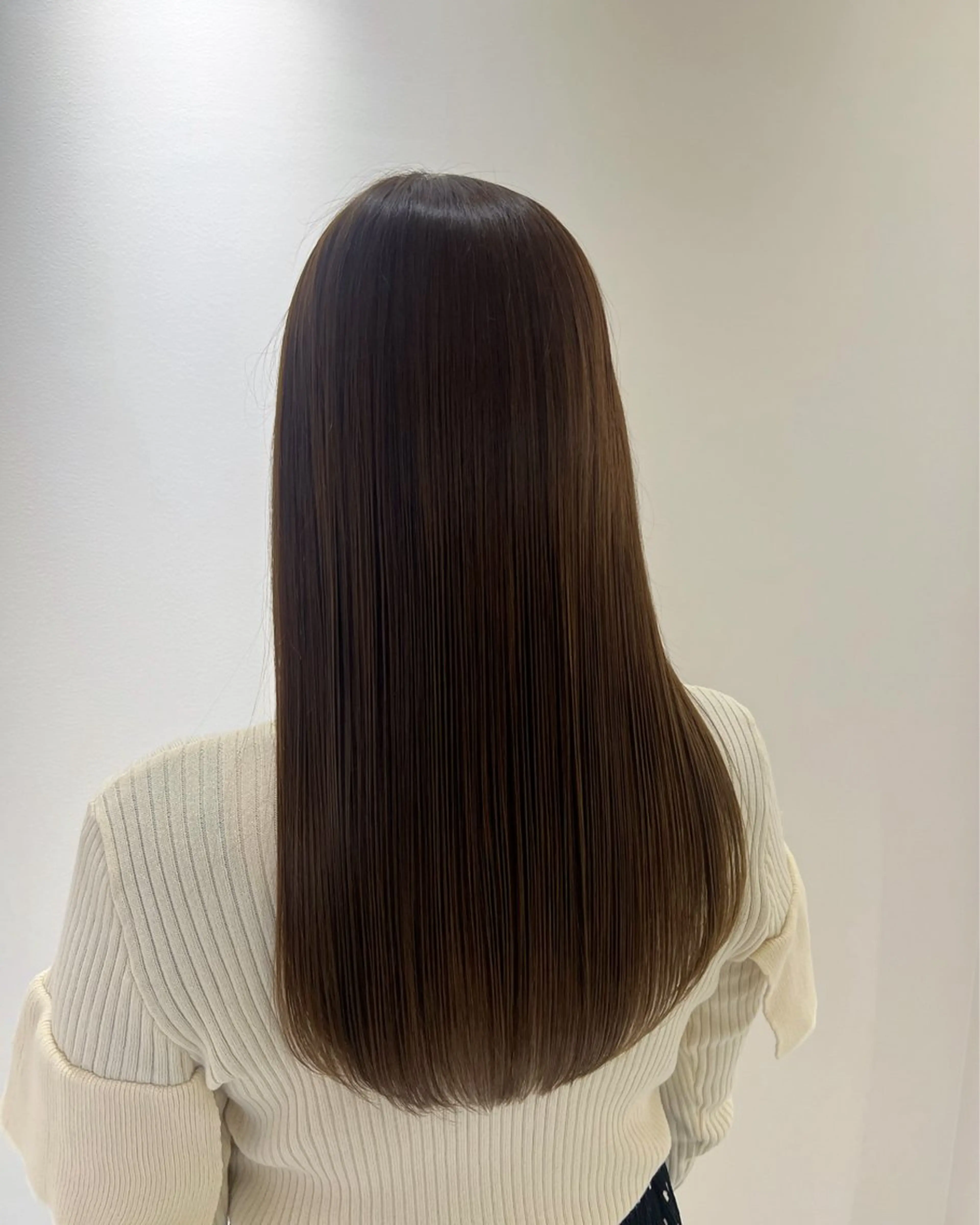 【☔️クセが気になる方へ☔️】 Premium艶髪ストレート(縮毛矯正)+カットの写真