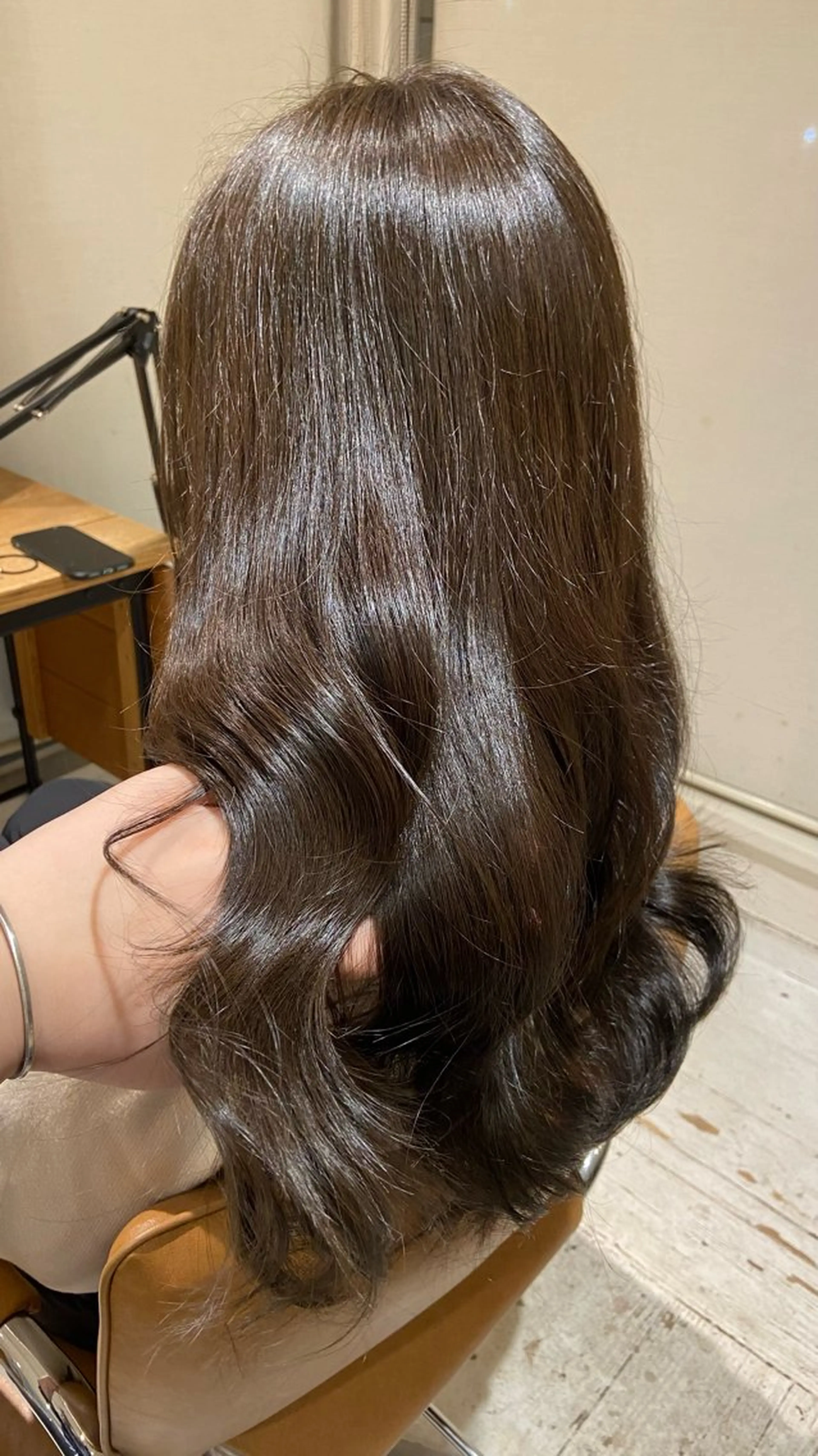 髪質改善カラー➕トリートメント　予約リクエストにて承りますの写真