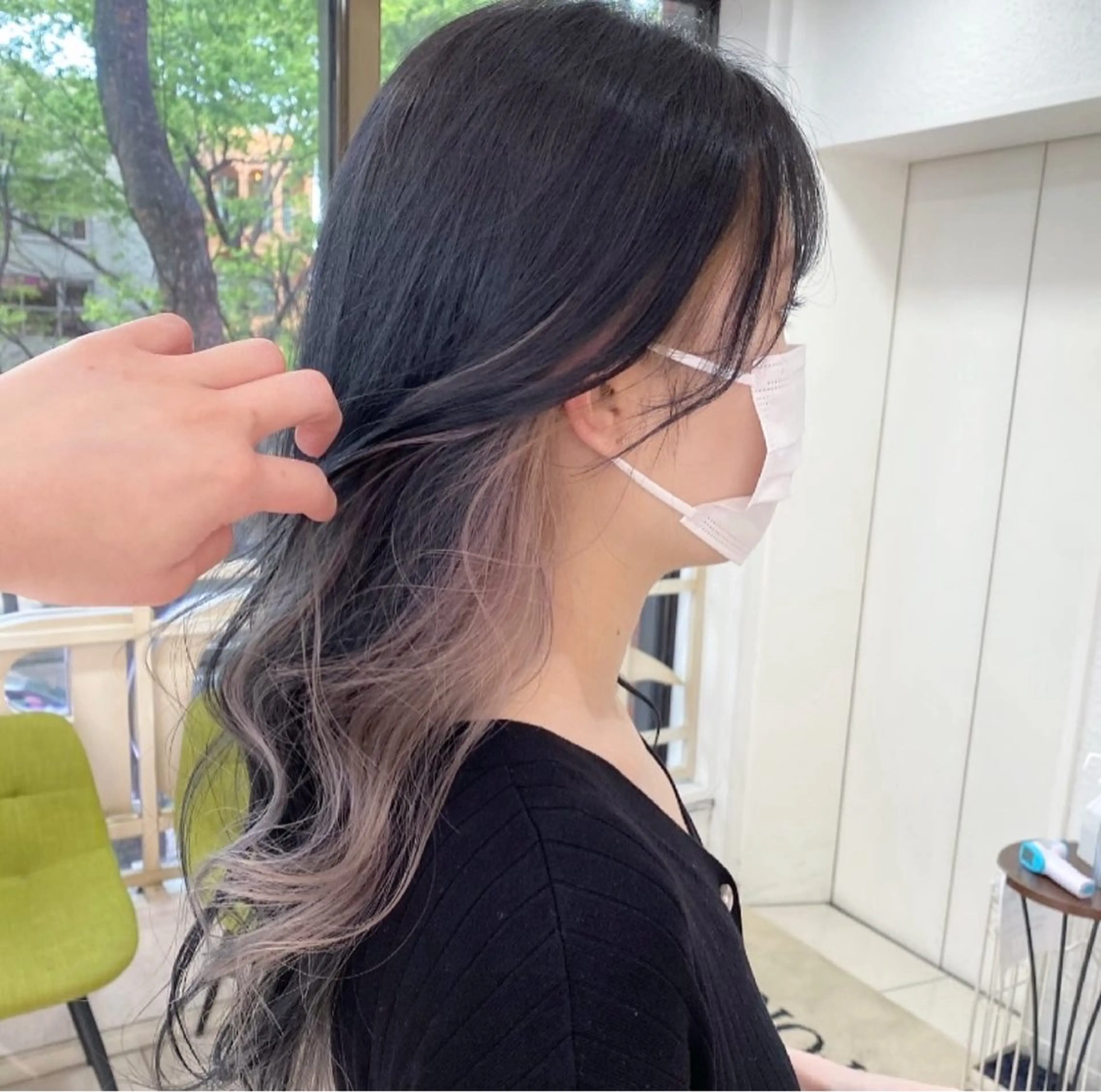 ロング カラー ヘアアレンジ 透明感カラー 髪質改善 透明感カラー ai🫧🪞のヘアスタイル