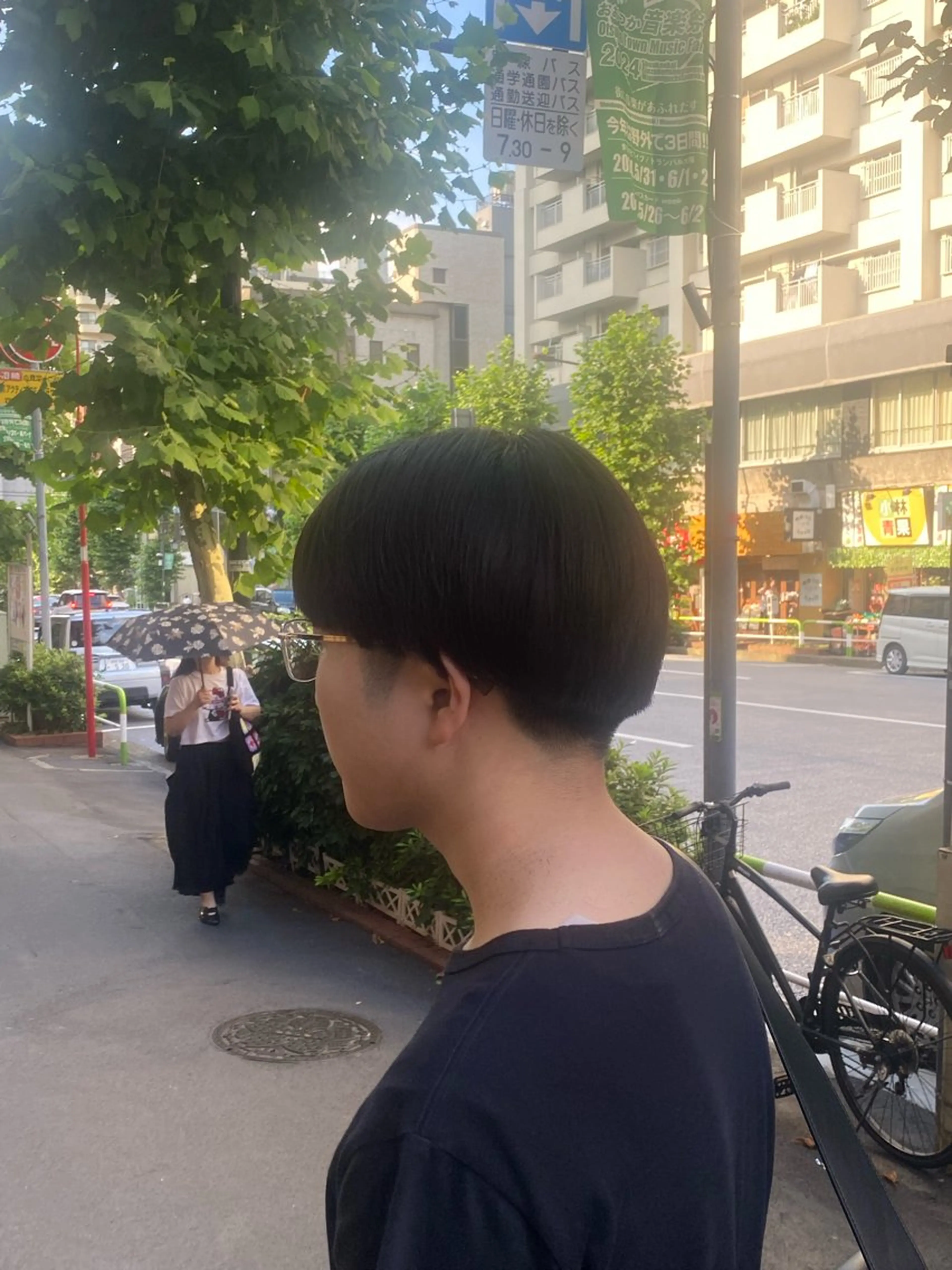 ヘアアレンジ メンズ マッシュ 刈り上げ カット メンズ特化 エシカル　松原大将のヘアスタイル