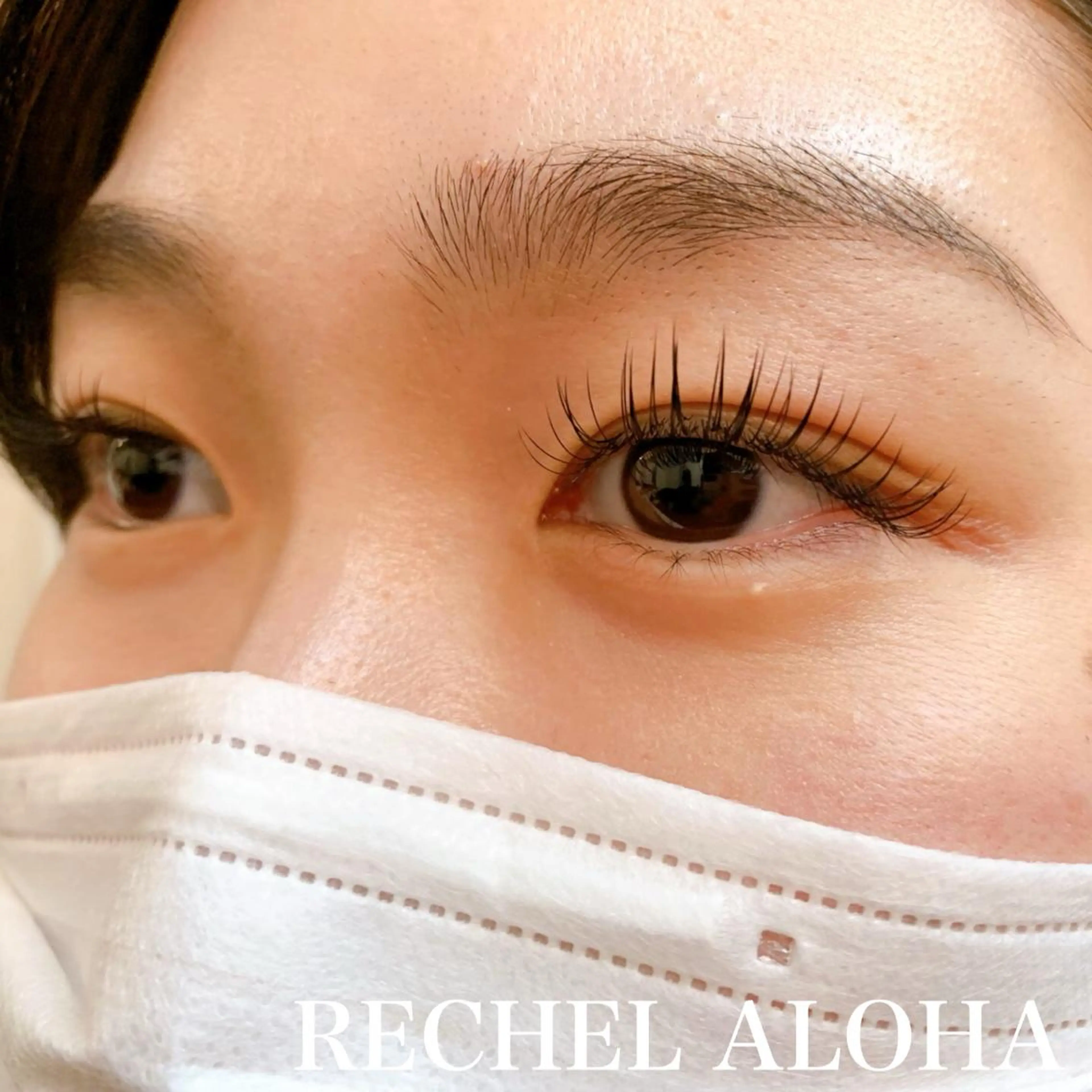 マツエク・マツパ ジャパンアイリストカレッジ天王寺校所属・岩野 夢加のマツエク・マツパデザイン