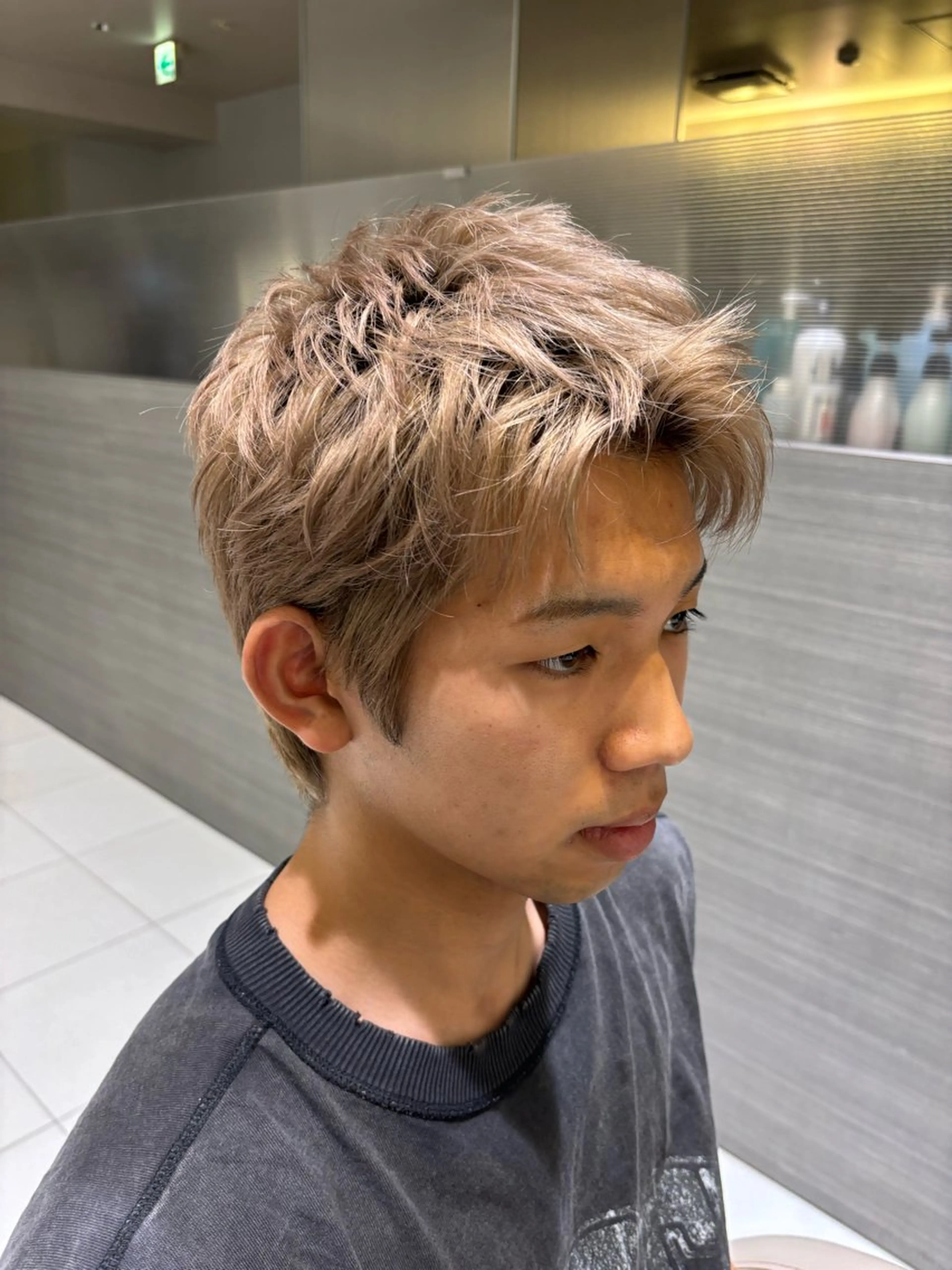 カラー メンズ kraemer福岡 Narumiのヘアスタイル