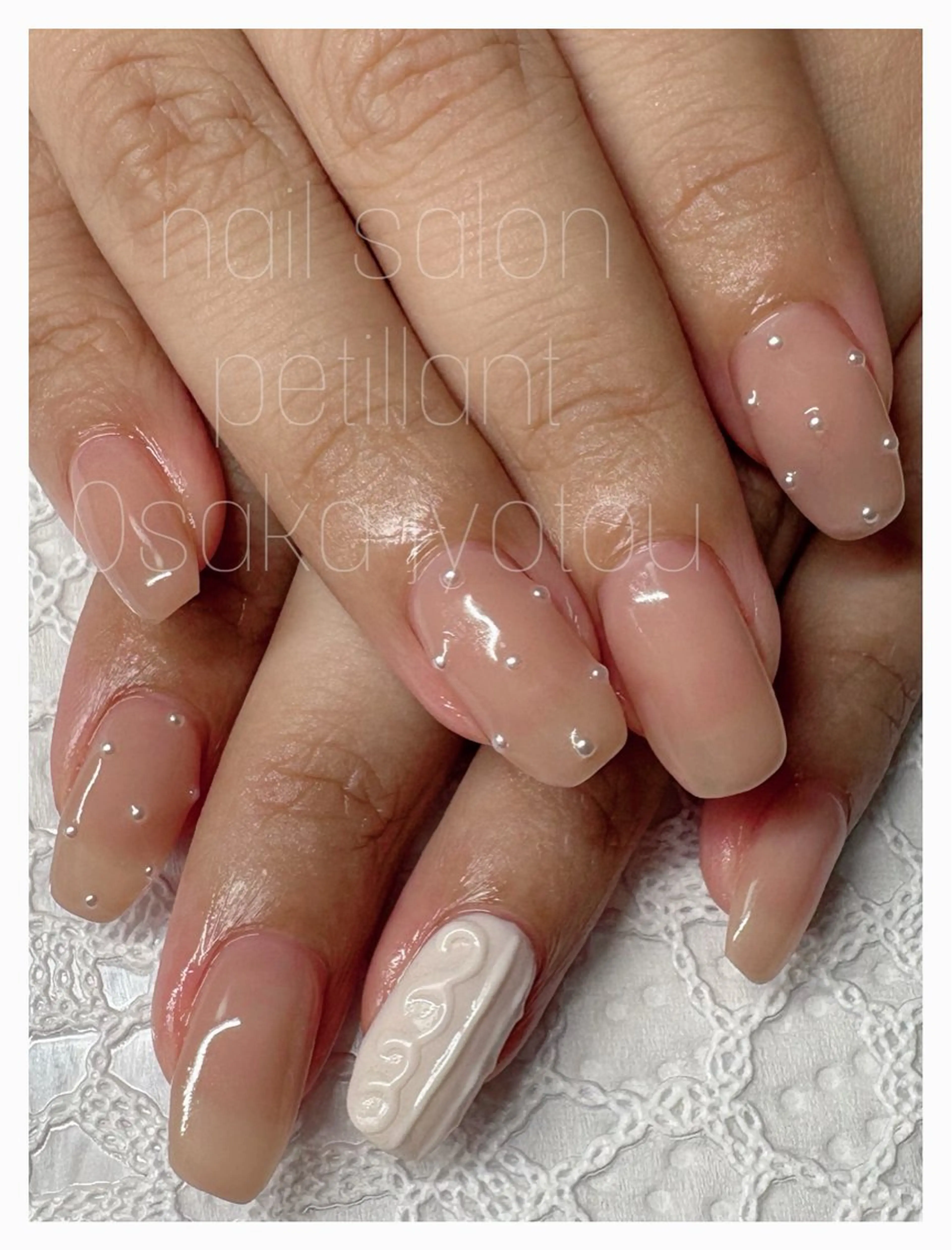 ネイル 持ち込み ハンドネイル ハンドケア petillant所属・nail salon petillantのネイルデザイン