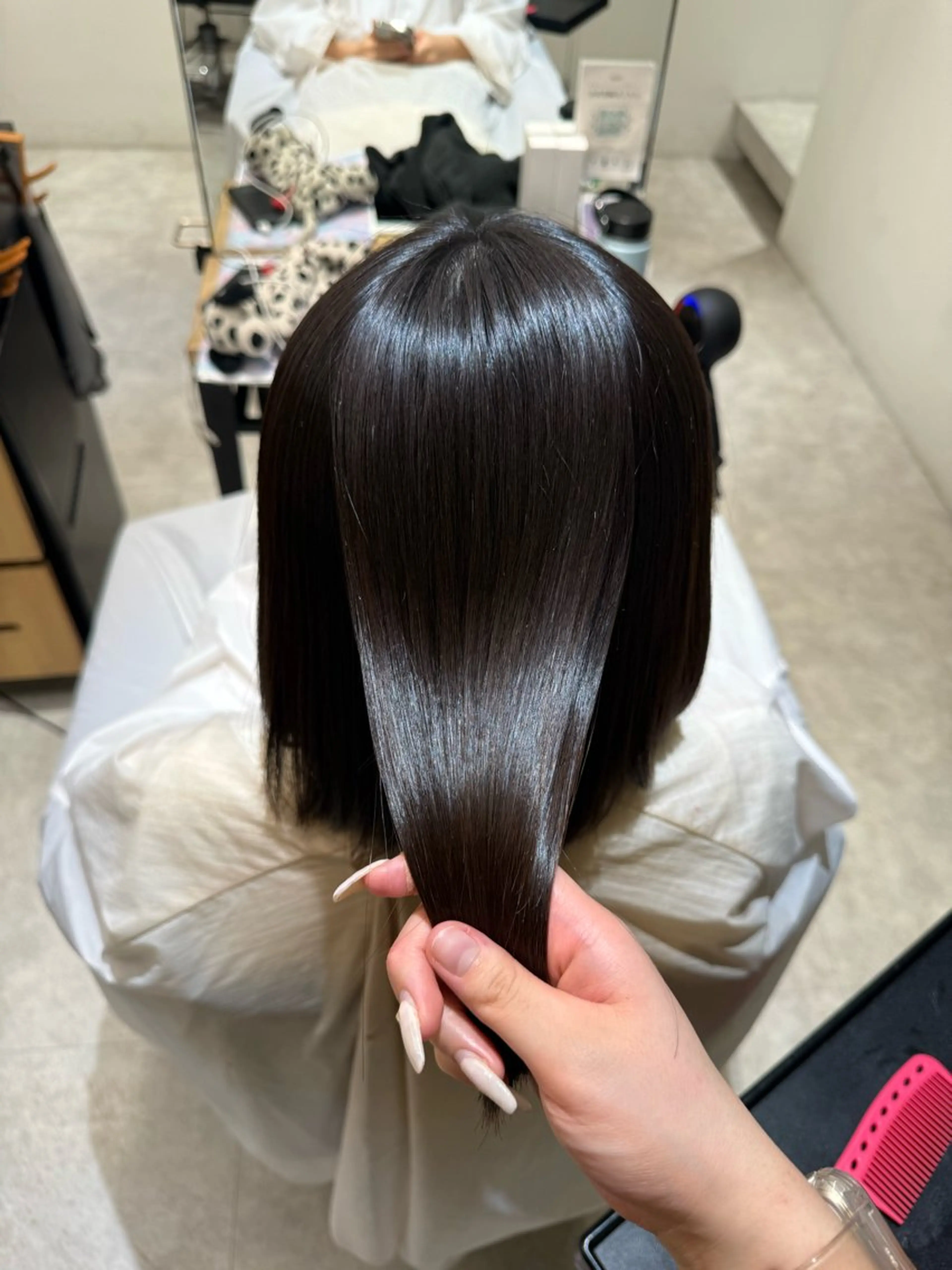 パーマ 縮毛矯正 かとう きりん🎀🪽のヘアスタイル
