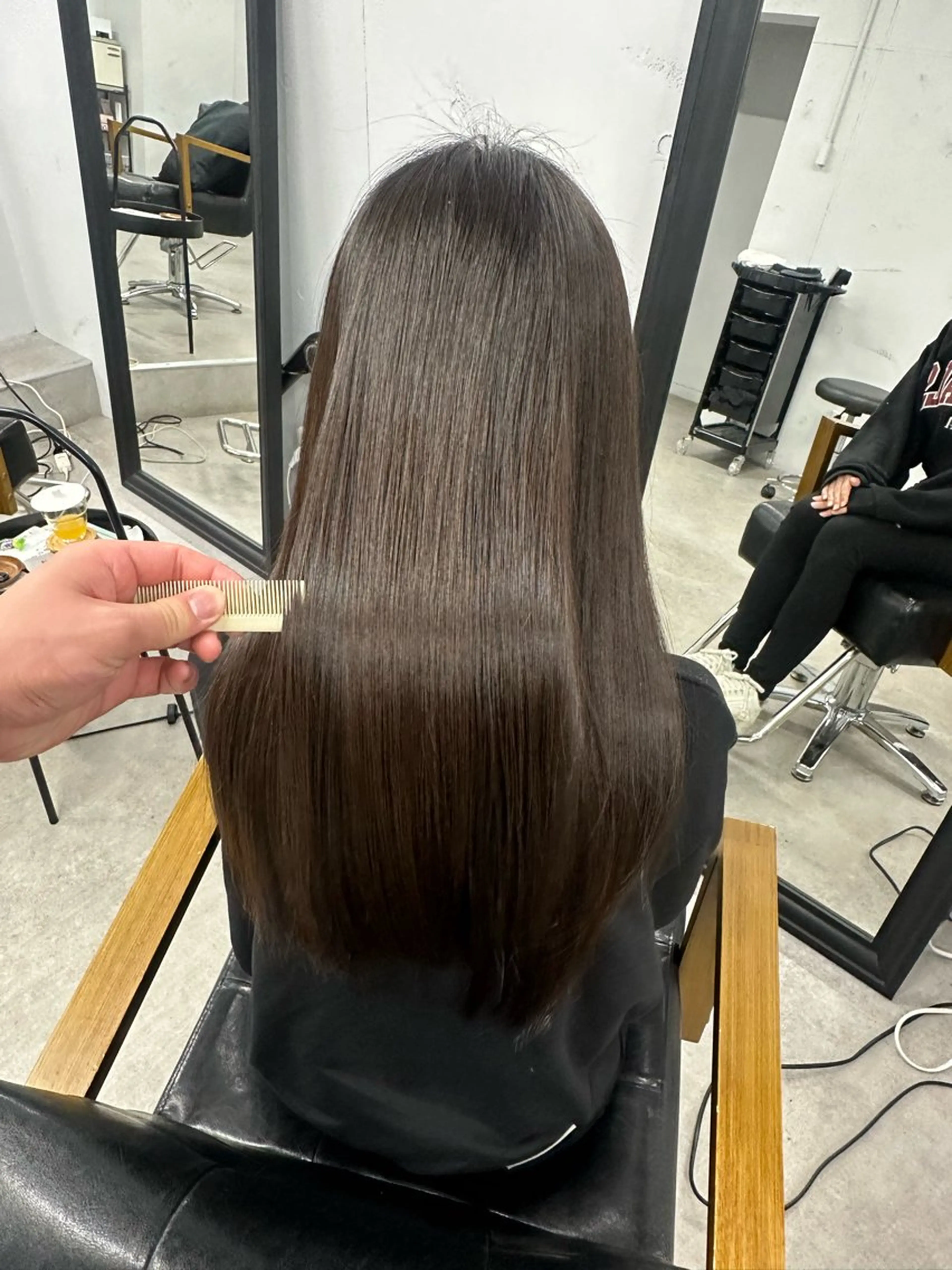 縮毛矯正 トリートメント 奥村 和也のヘアスタイル