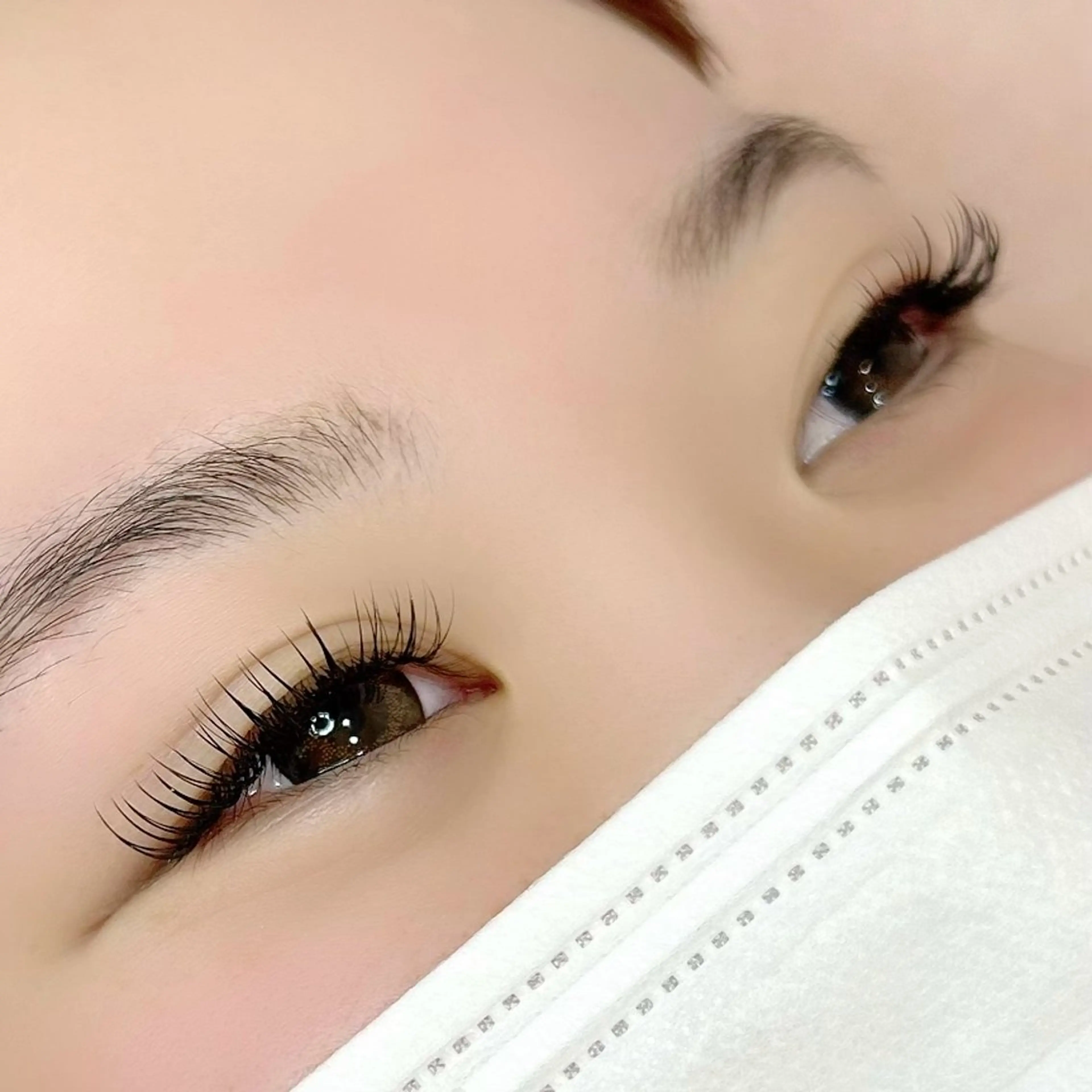 マツエク・マツパ バインドロック フラットラッシュ ナチュラル パリジェンヌラッシュリフト まつげパーマ Marine eyeの眉毛・アイブロウイメージ