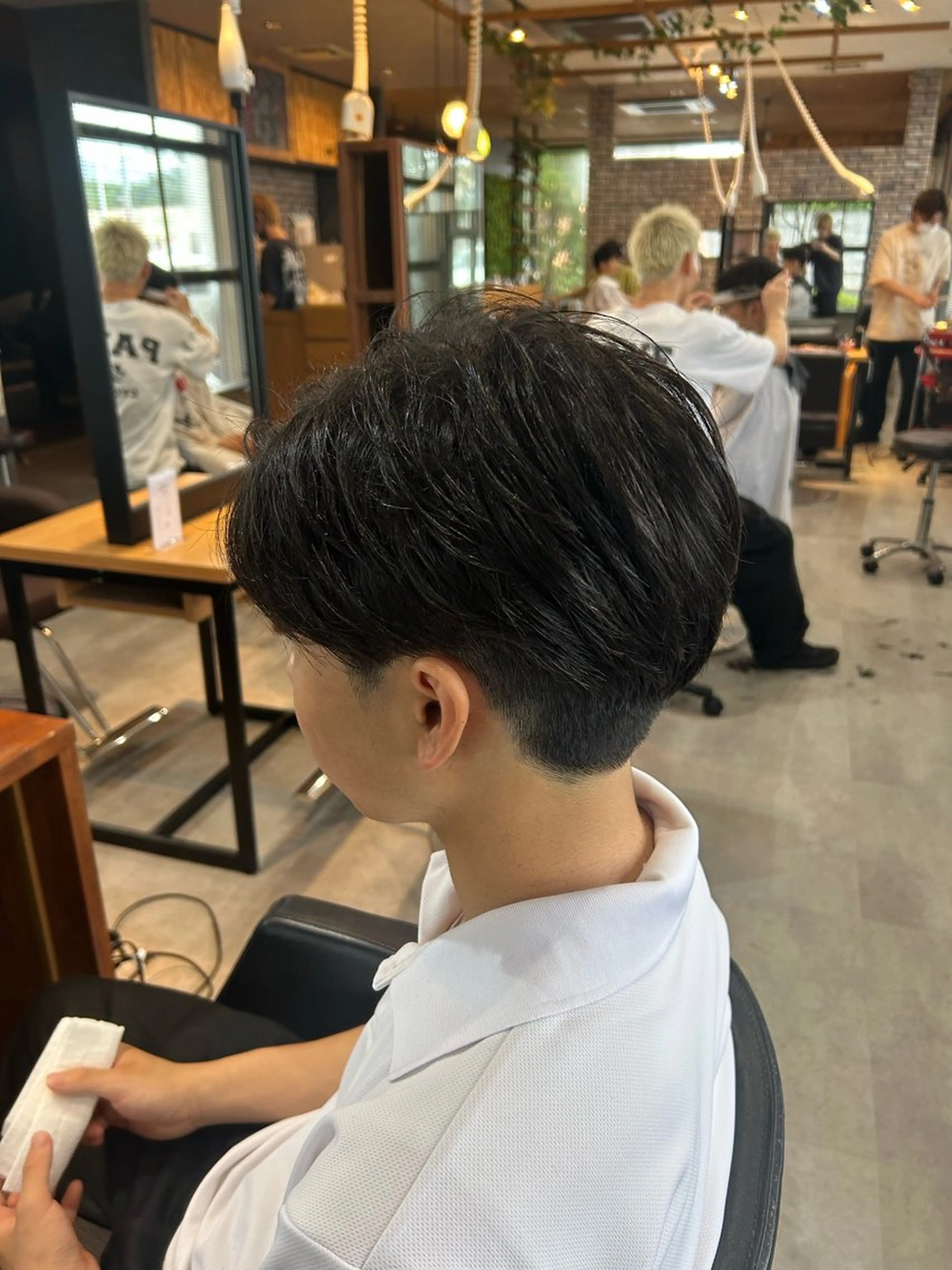 メンズ 刈り上げ LATTE 前橋所属・蜂須賀 輝のヘアスタイル