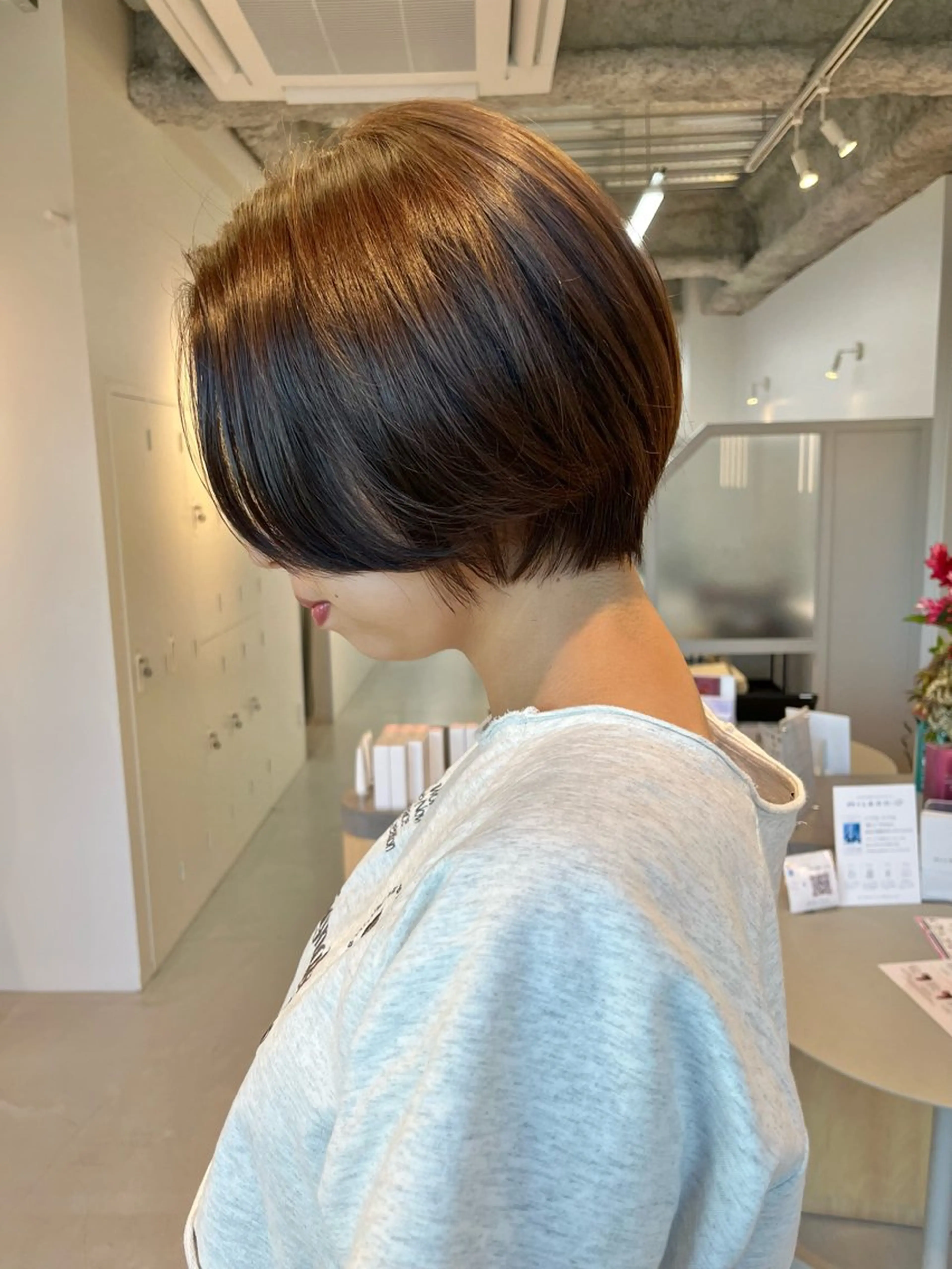 ショート 透明感カラー/艶髪/ 高城潤也のヘアスタイル