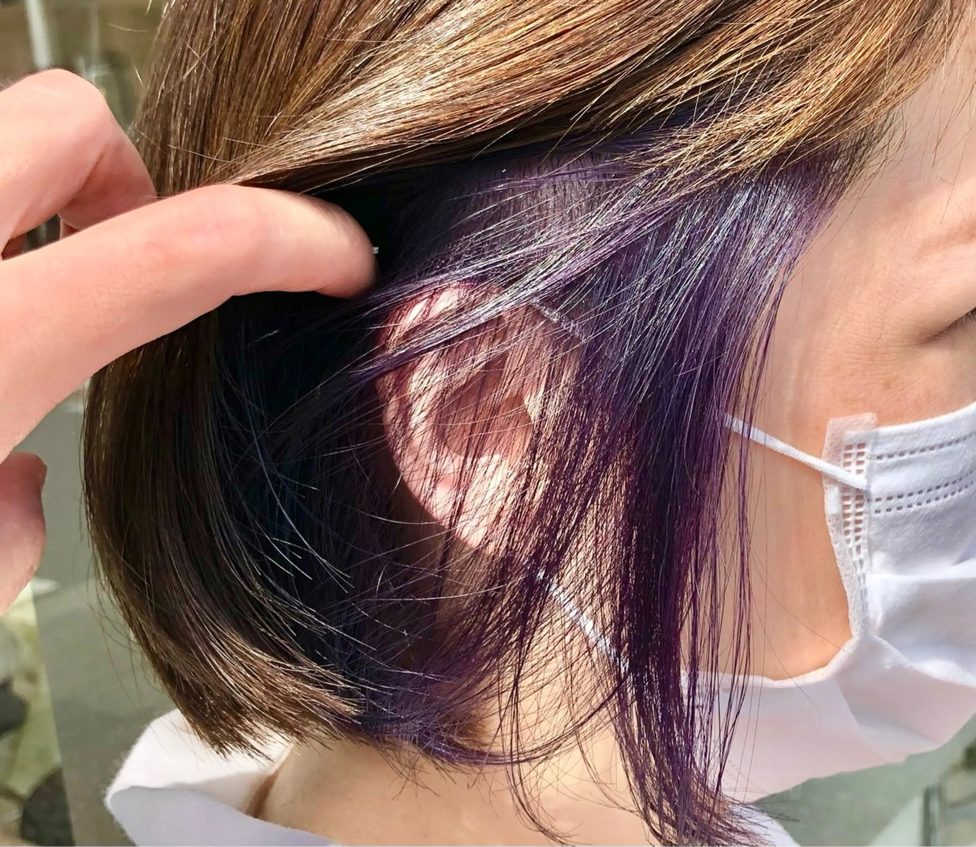 【minimo限定クーポン】ワンポイントでオシャレに✨インナーカラーの写真