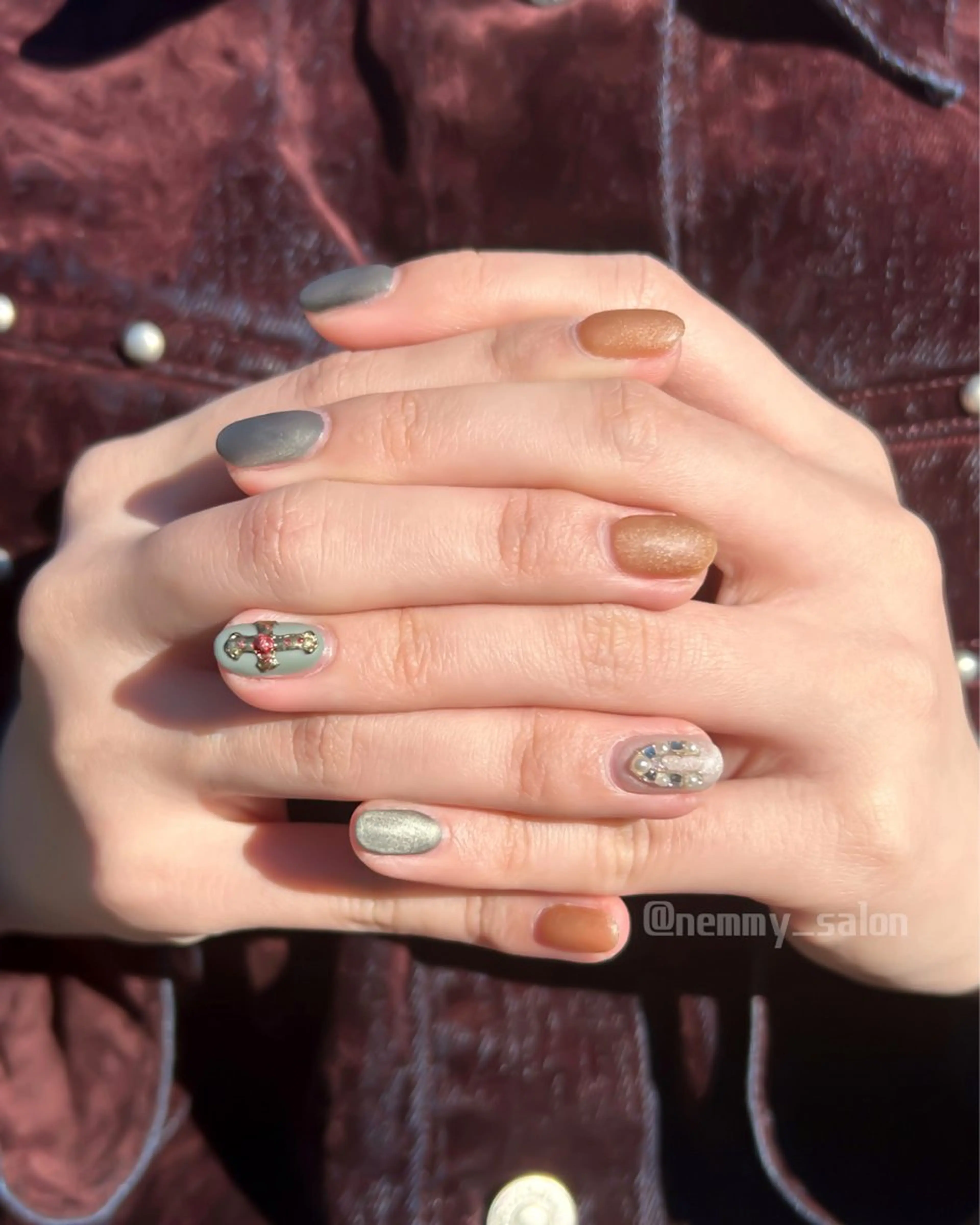 ネイル Nemmy nail salon所属・Nemmy MAYUのネイルデザイン