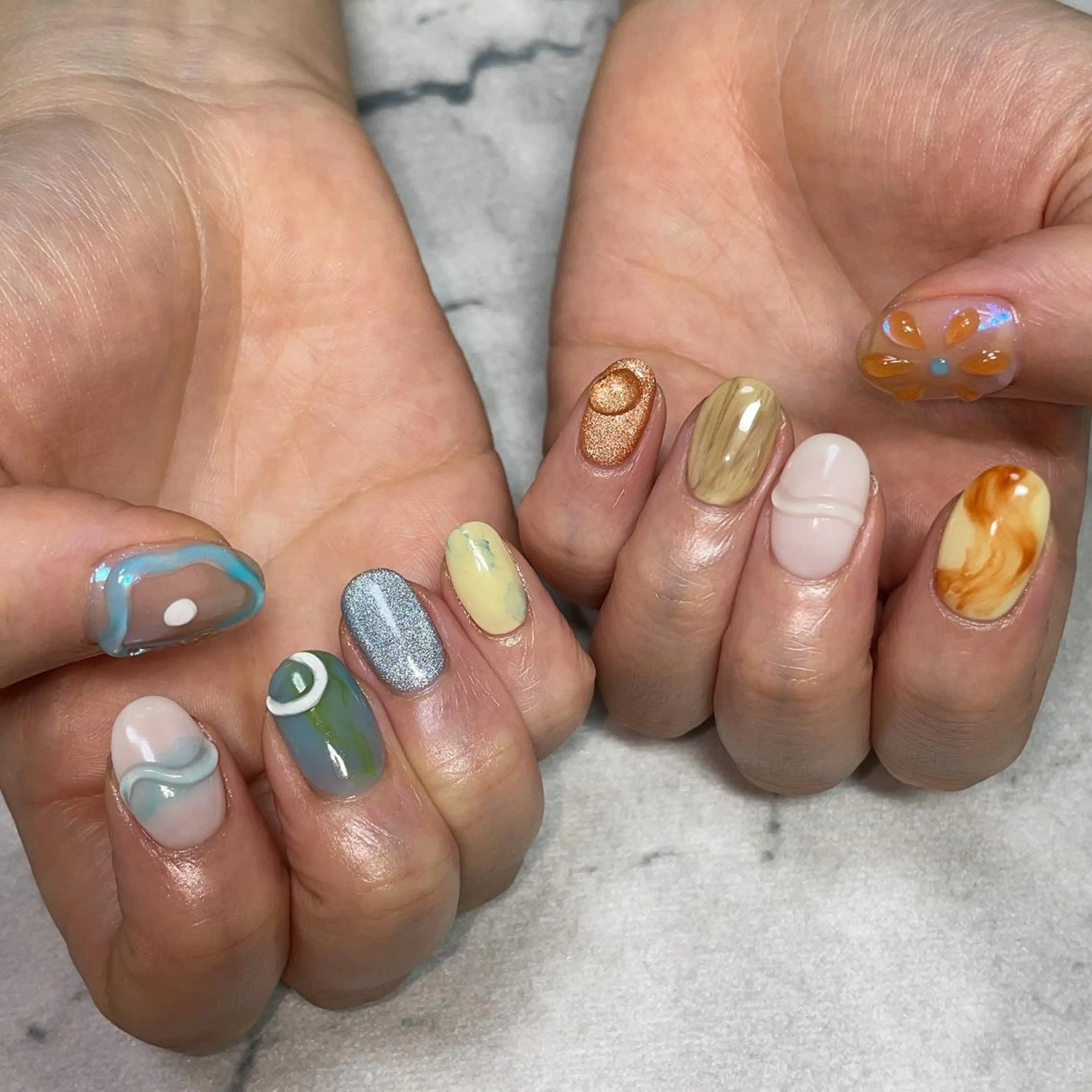 ネイル ハンドネイル Jeremy ♡ HARUKAのネイルデザイン