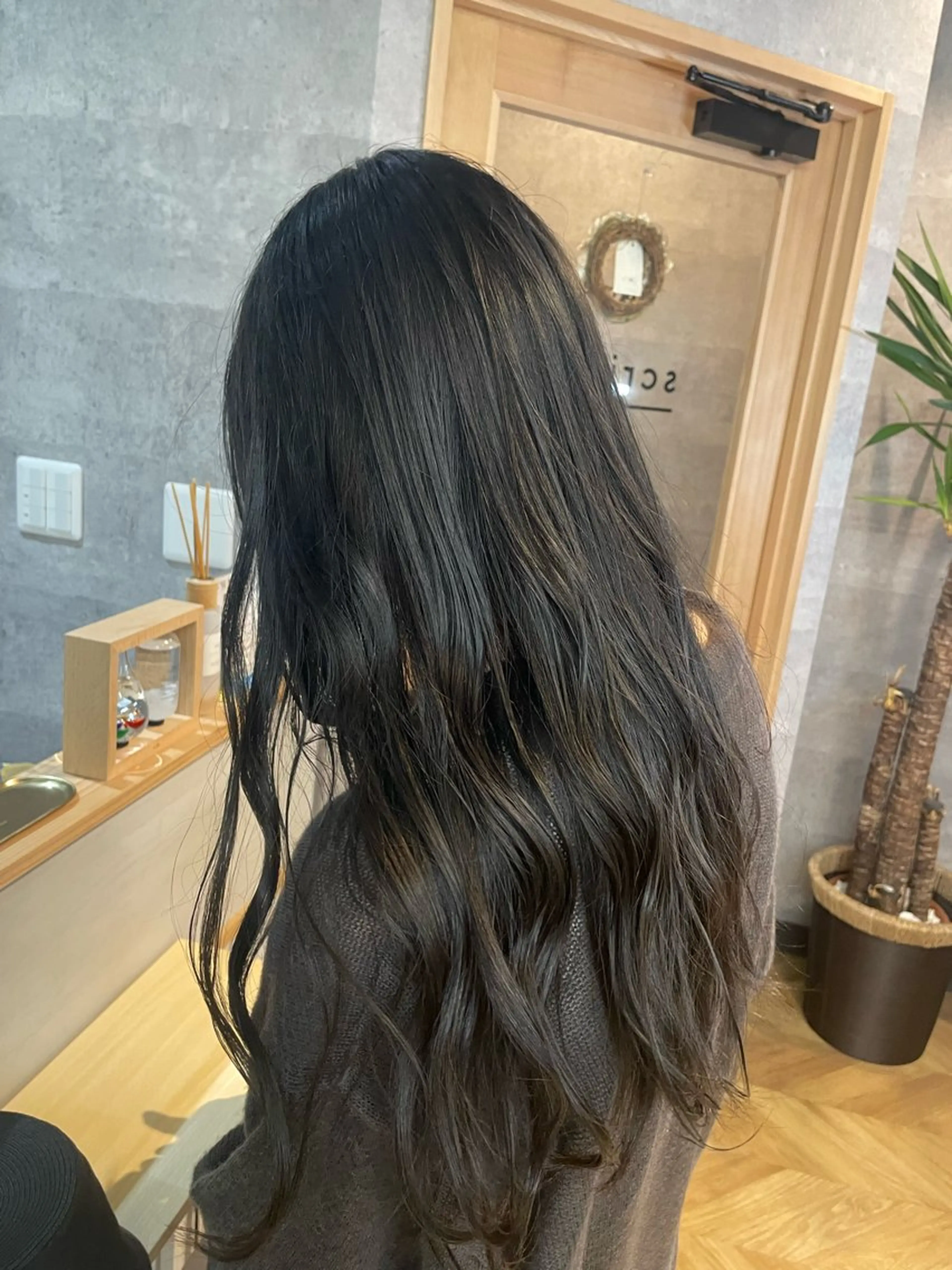 ロング カット ヘアカラー トリートメント ヘッドスパ script.所属・艶髪 🌸木下なつみのヘアスタイル