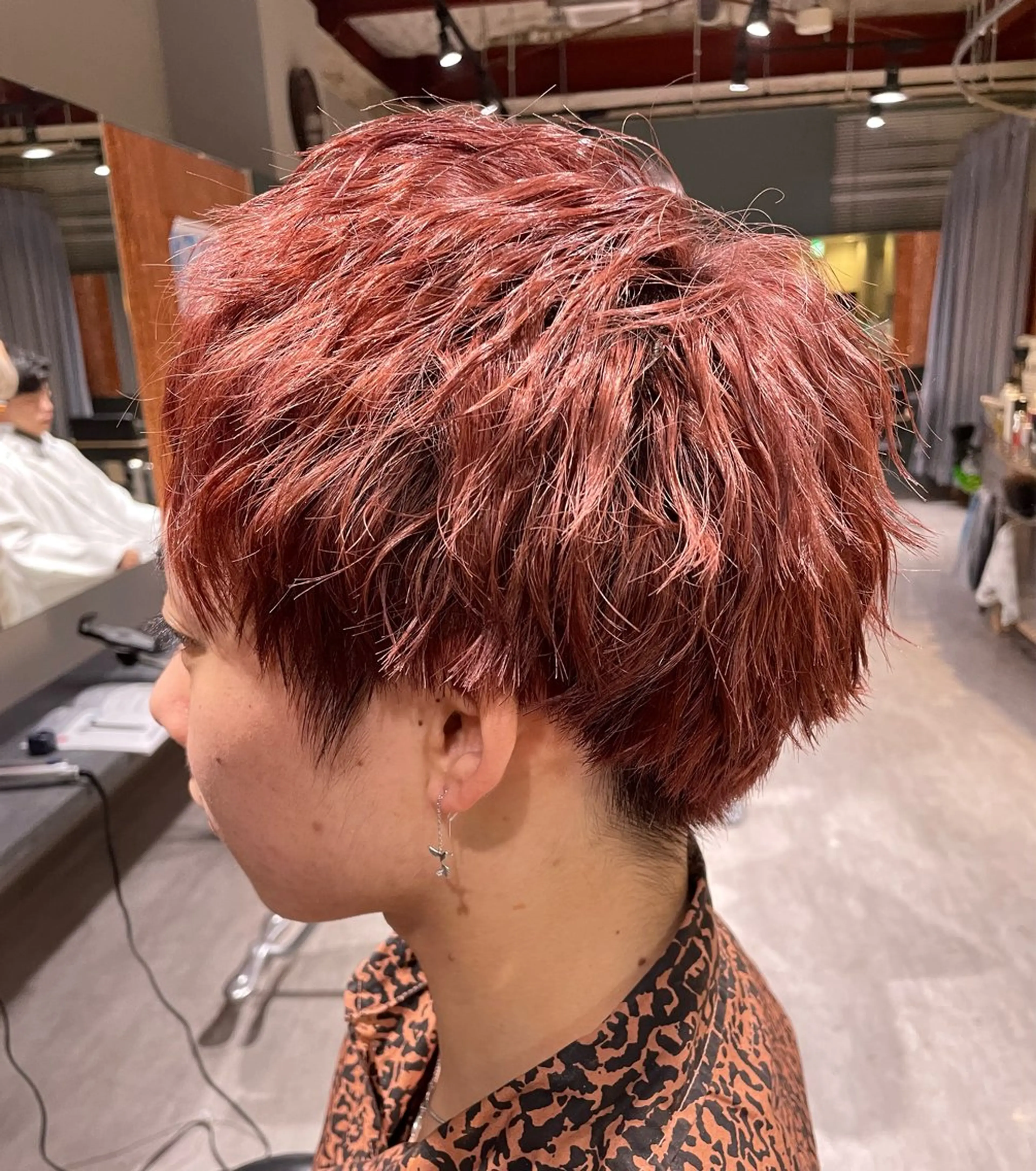 【ケアブリーチ使用】メンズカットブリーチカラーの写真