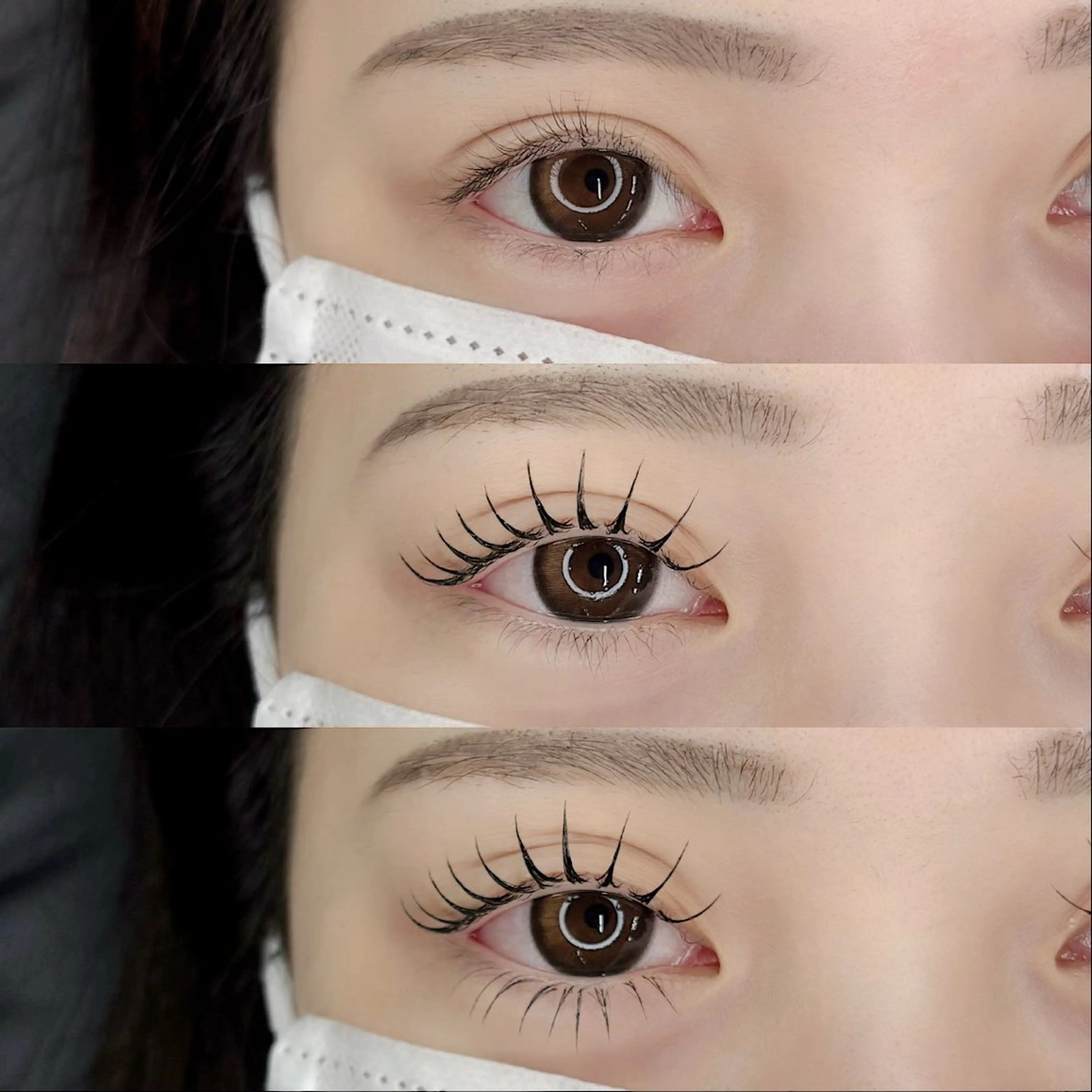 マツエク・マツパ LEDマツエク マツパ撮影モデル募集の眉毛・アイブロウイメージ