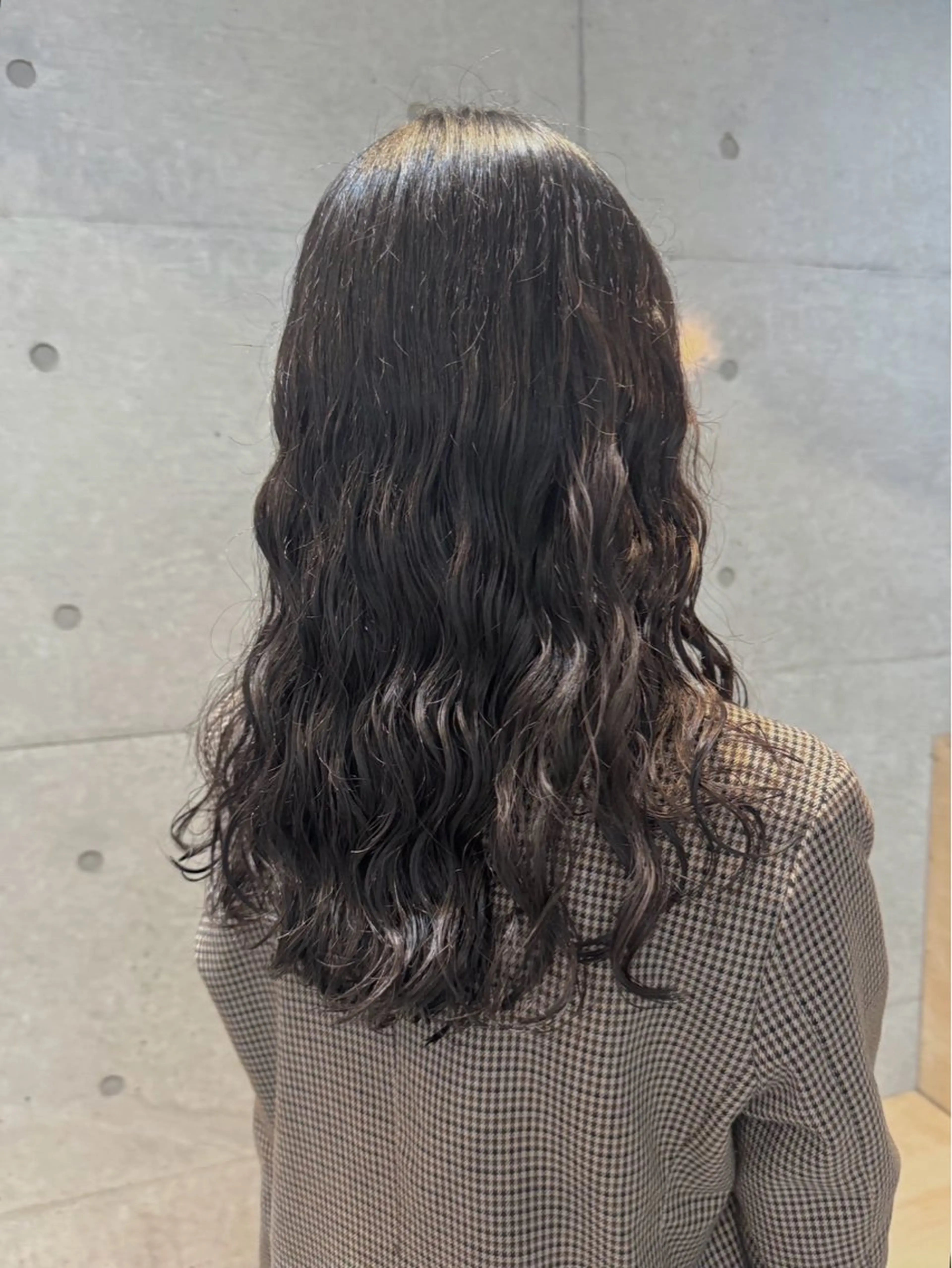 ロング パーマ デジタルパーマ カット パーマ トリートメント ウェーブパーマ/ レイヤー/齋藤大貴のヘアスタイル