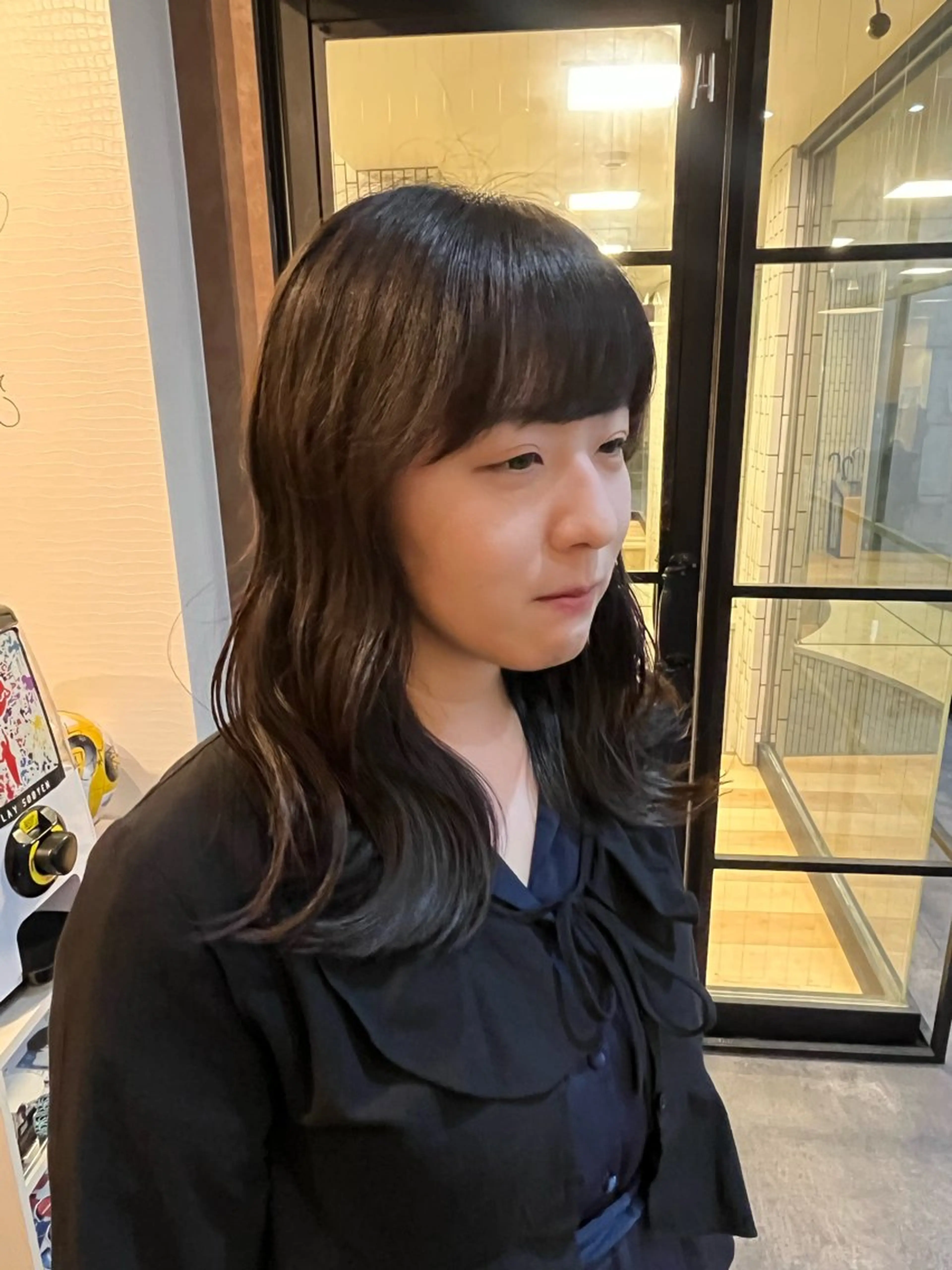 セミロング 青山/無料/女性限定 /丁寧に施術/馬場のヘアスタイル