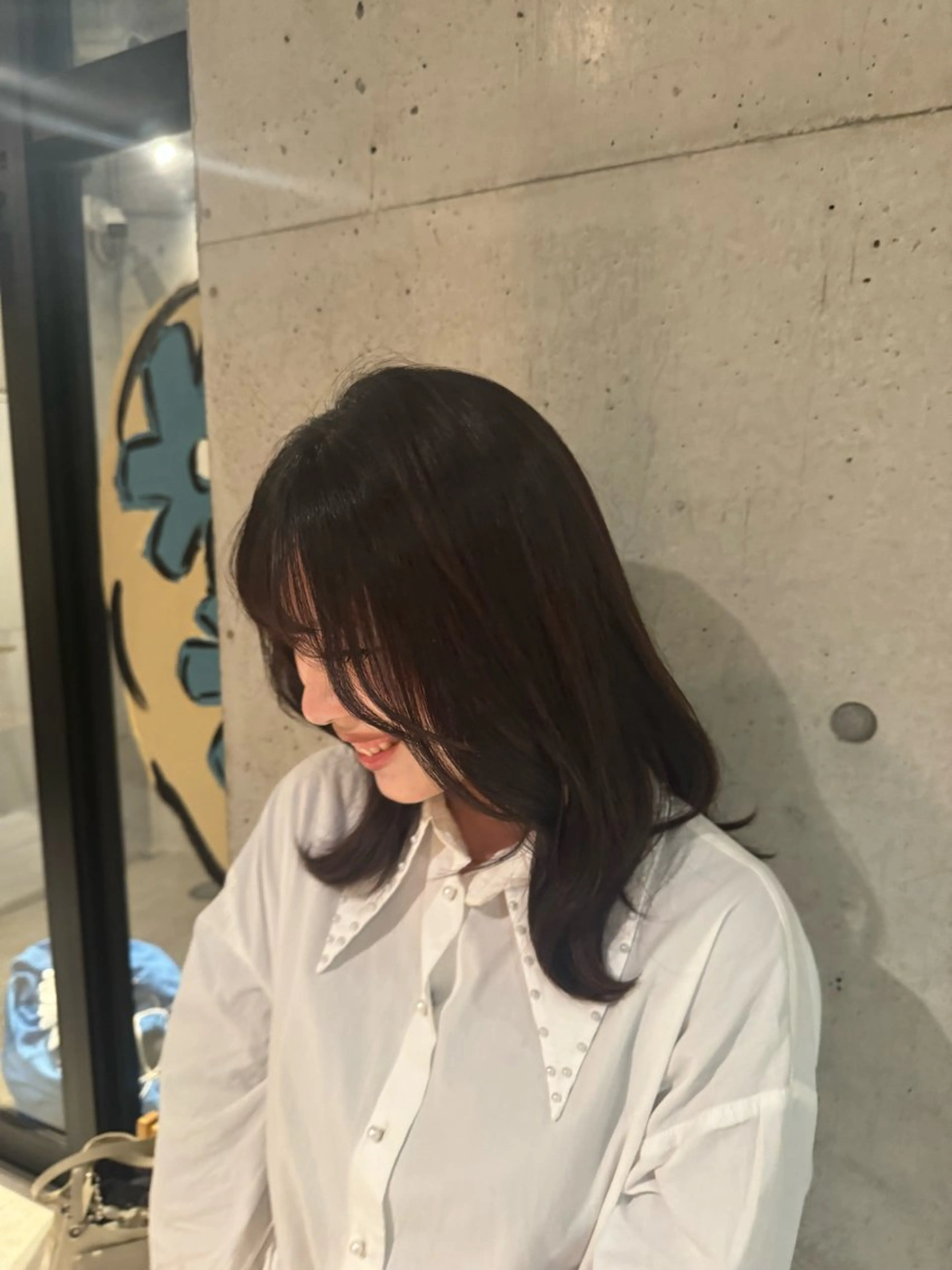 ヘアカラー RESSUAL くるみのヘアスタイル