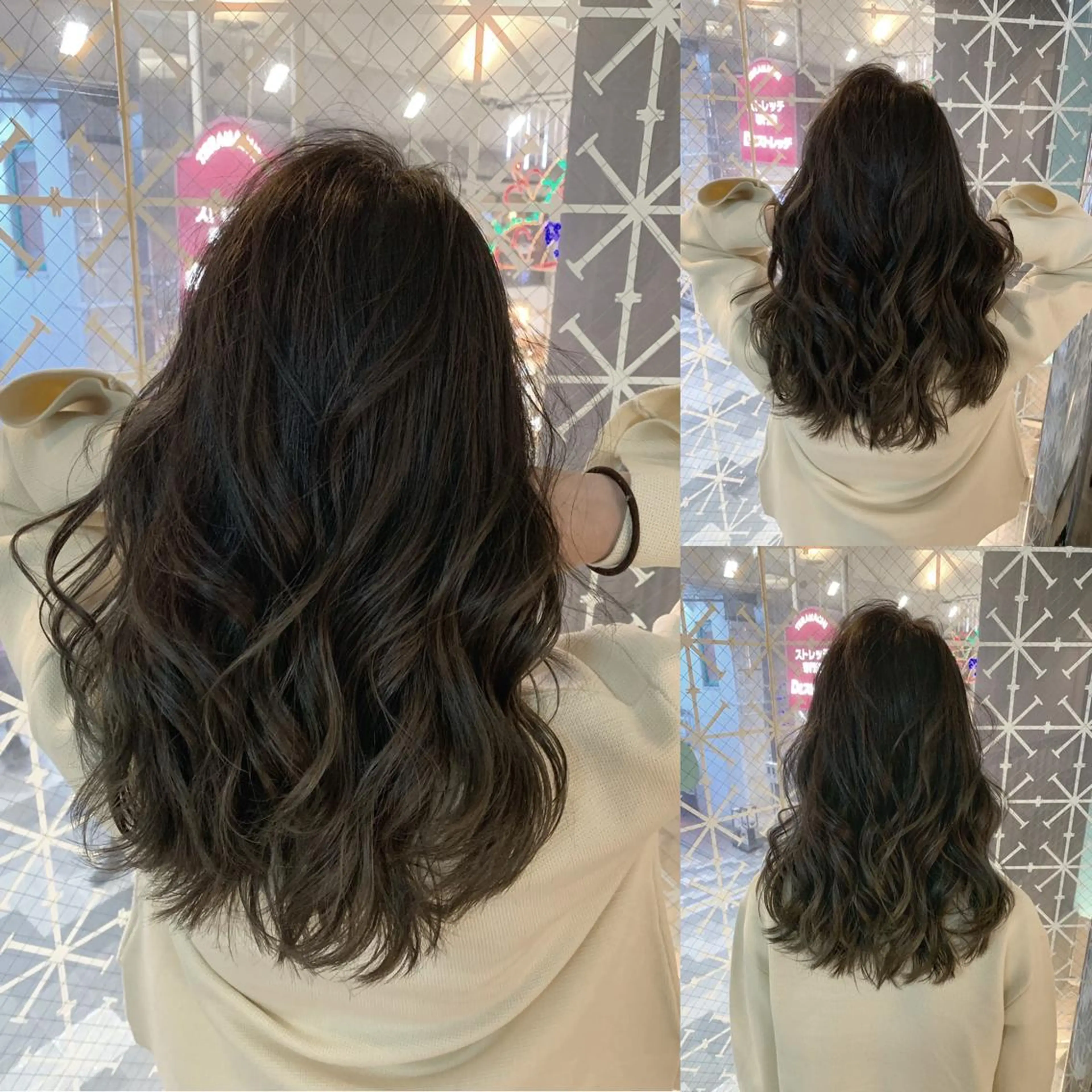 ロング カラー グラデーションカラー グレージュ hair salon darts所属・髪質改善/美髪ケア ✨岡野右京のヘアスタイル