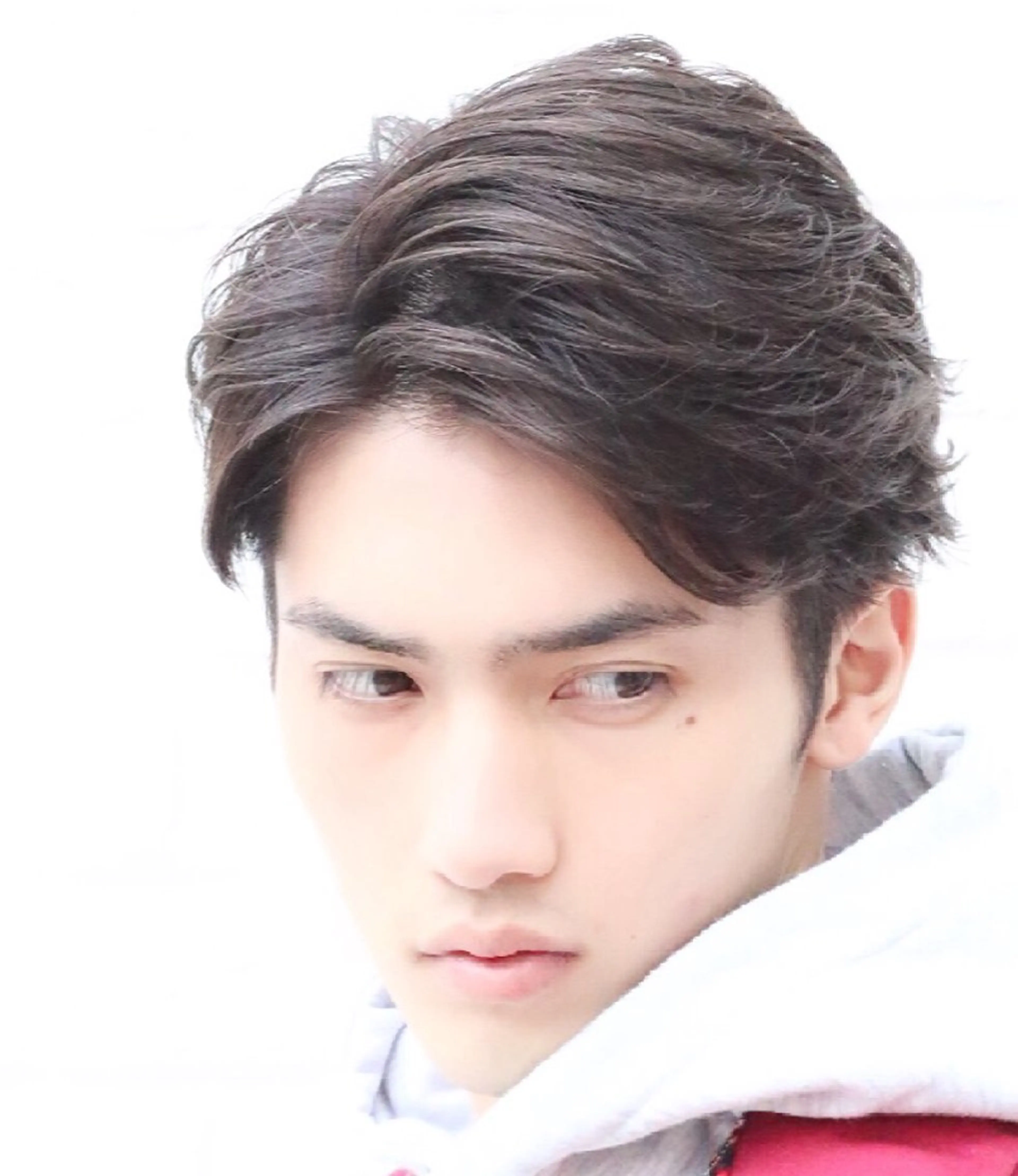 【メンズミニモ限定⭐︎】お悩み解消匠ラウンドカット＋ニュアンスストレートパーマ ✂️の写真